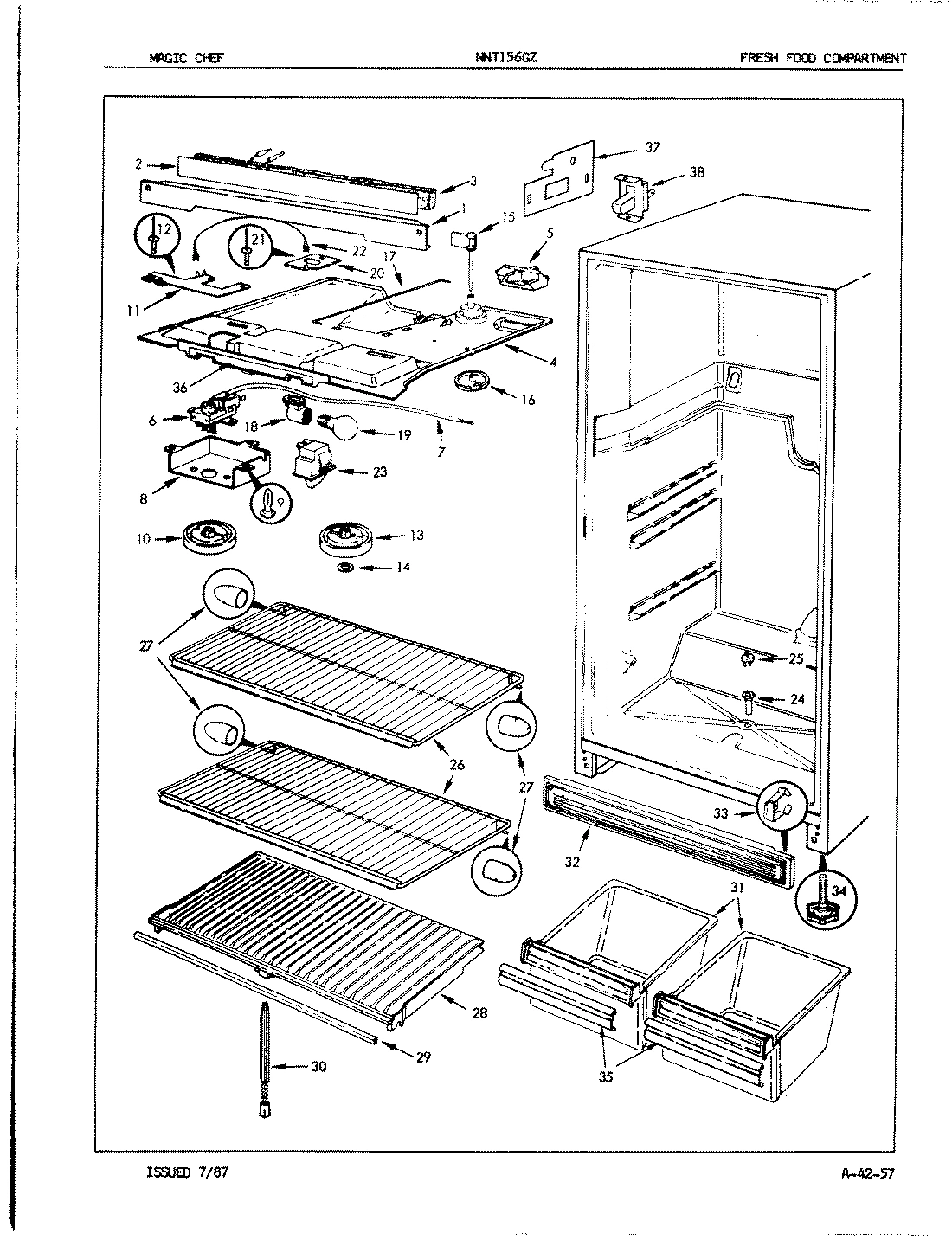 03 - FRESH FOOD COMPARTMENT