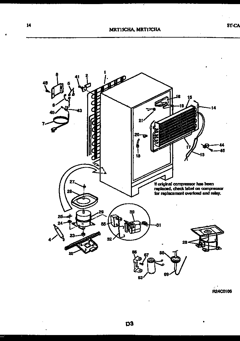 08 - SYSTEM AND AUTOMATIC DEFROST PARTS