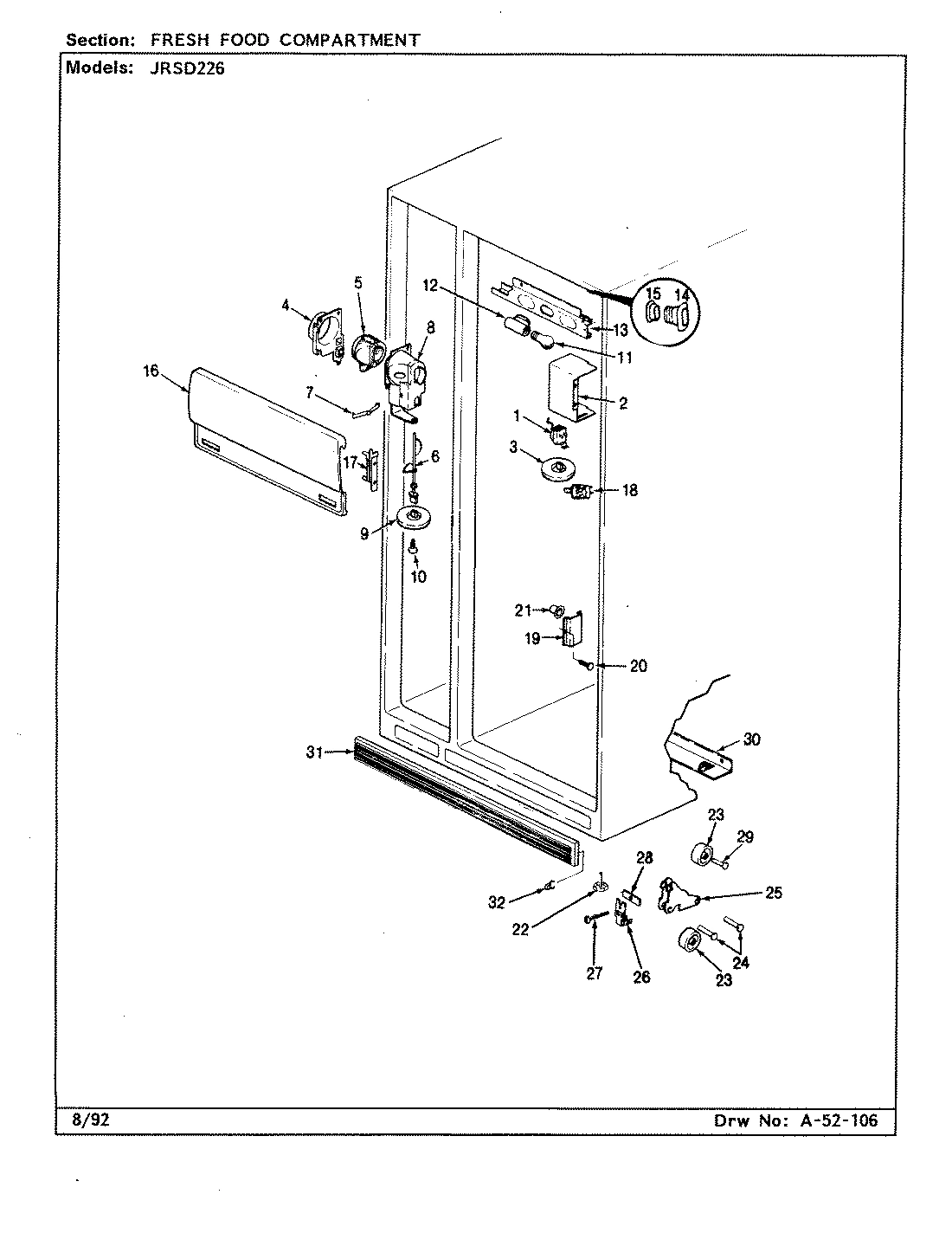 03 - FRESH FOOD COMPARTMENT