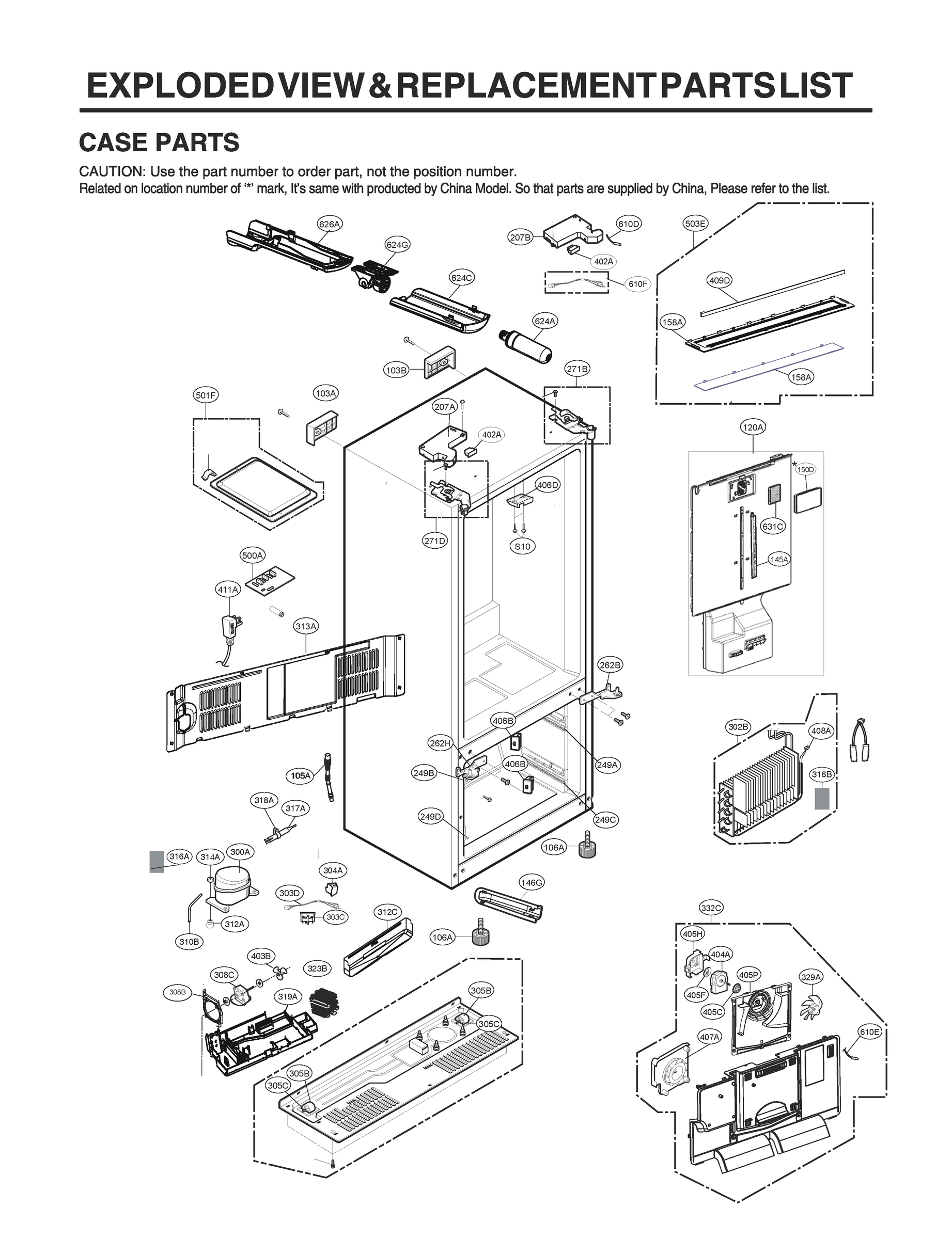 CASE PARTS