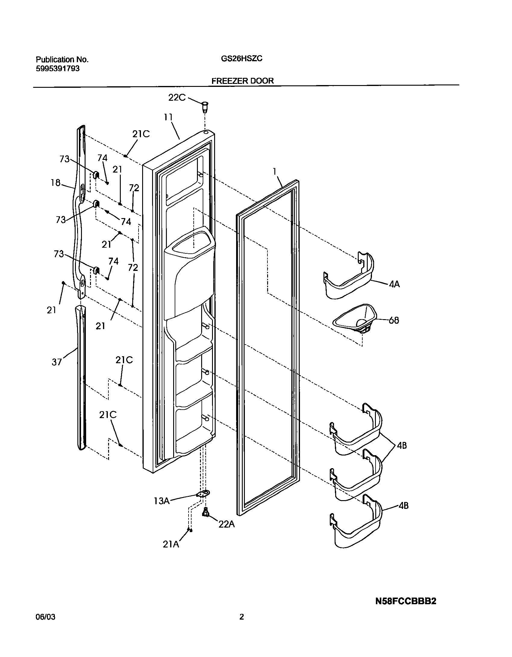 03 - FREEZER DOOR