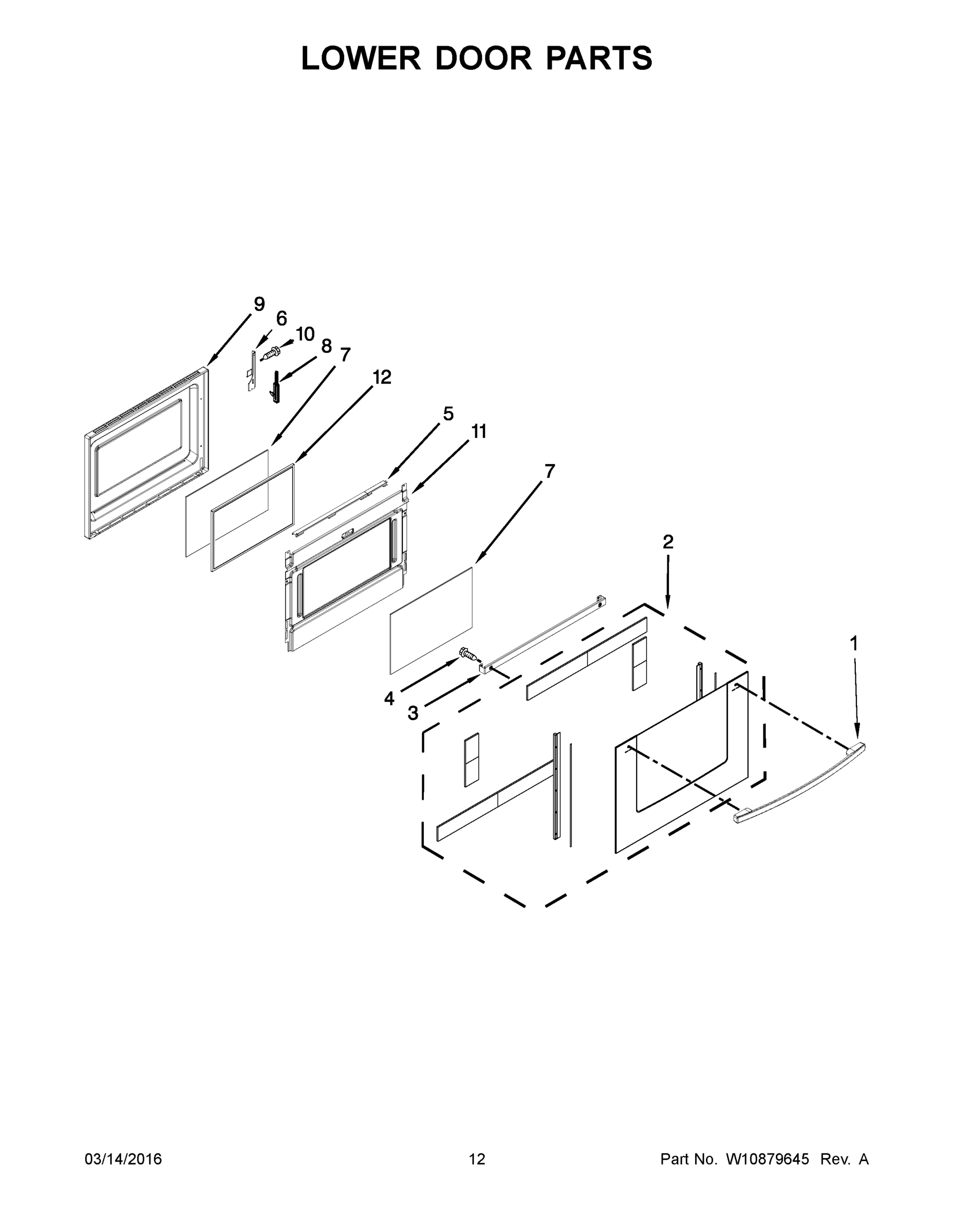07 - LOWER DOOR PARTS