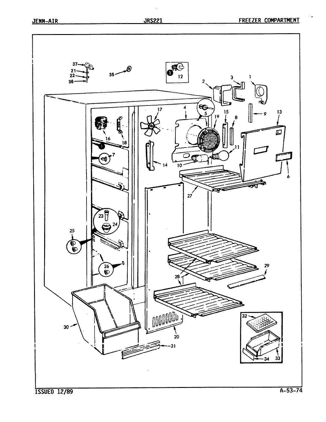 01 - FREEZER COMPARTMENT