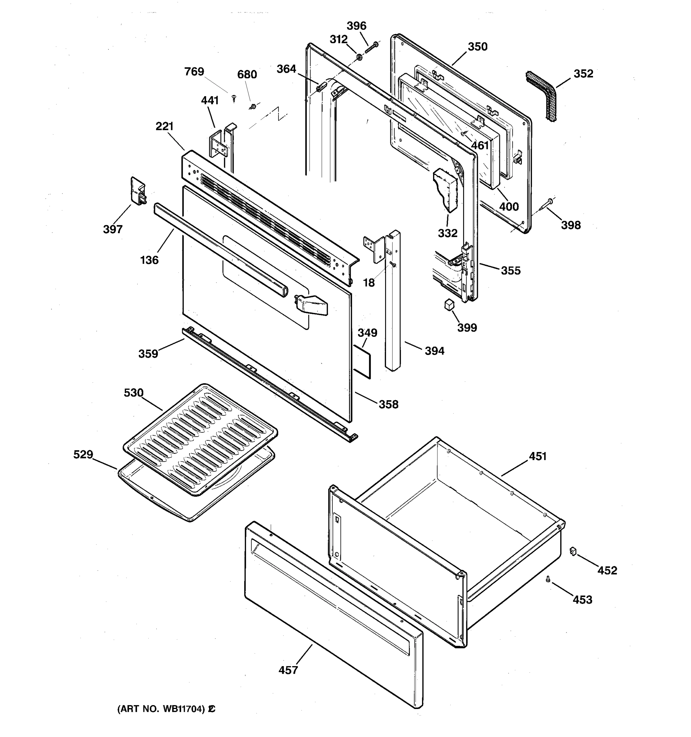 DOOR & DRAWER PARTS