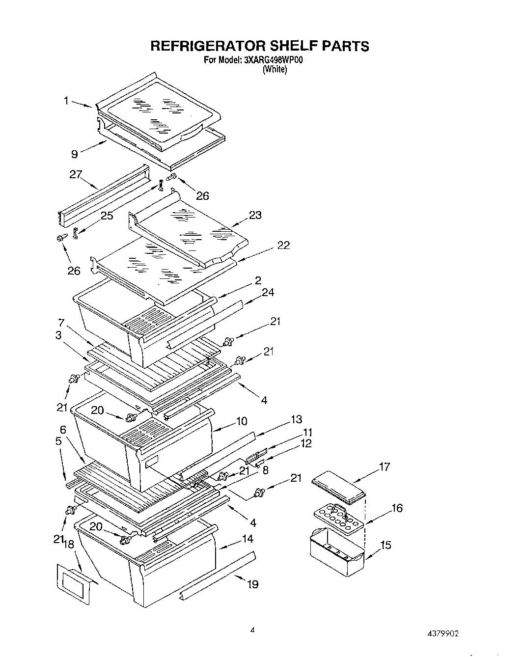 03 - REFRIGERATOR SHELF