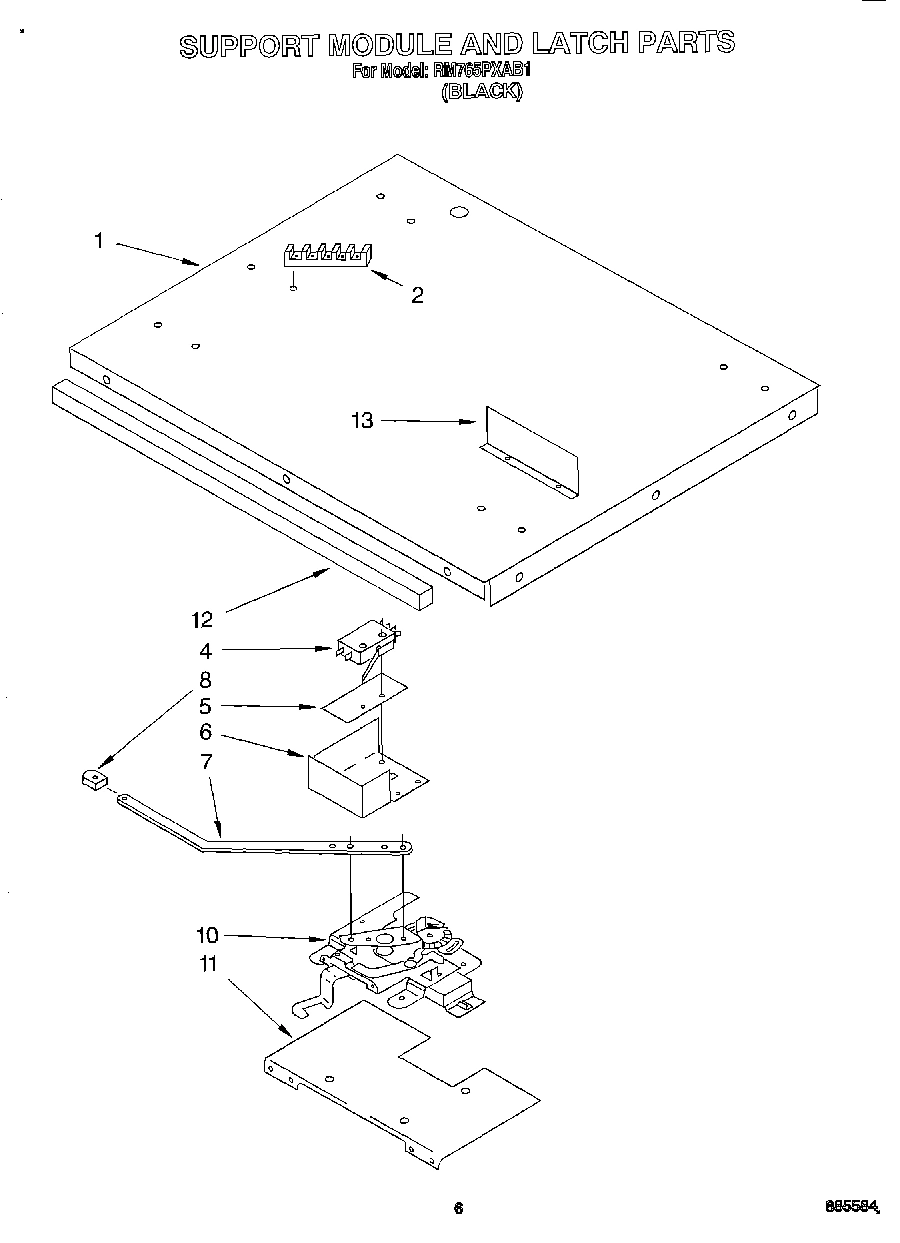 04 - SUPPORT MODULE AND LATCH