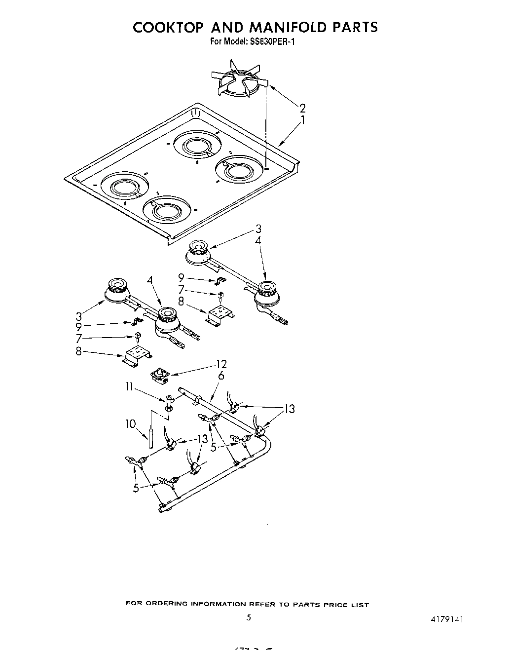 04 - COOK TOP AND MANIFOLD