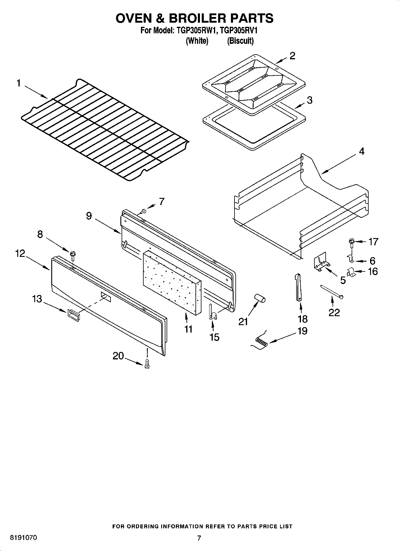 05 - OVEN & BROILER PARTS