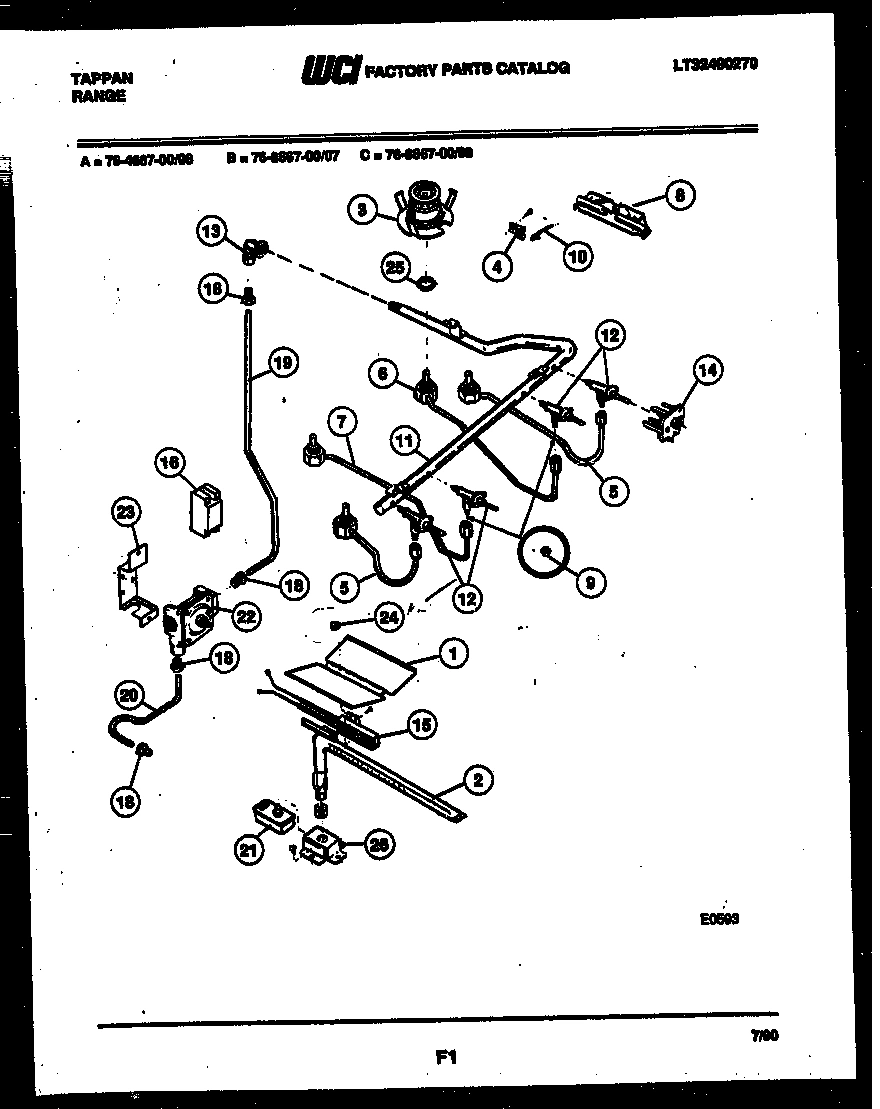 06 - BURNER, MANIFOLD AND GAS CONTROL