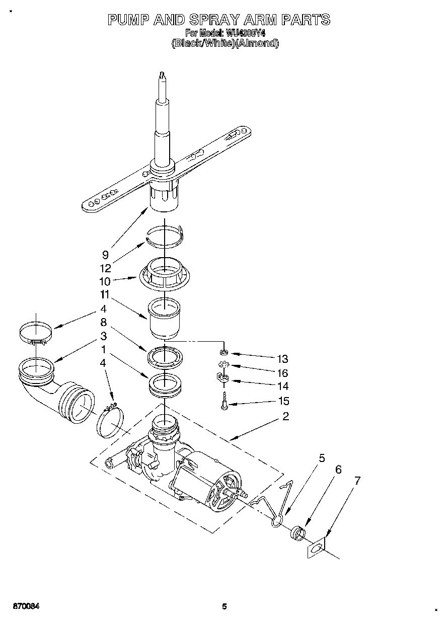 04 - PUMP AND SPRAY ARM