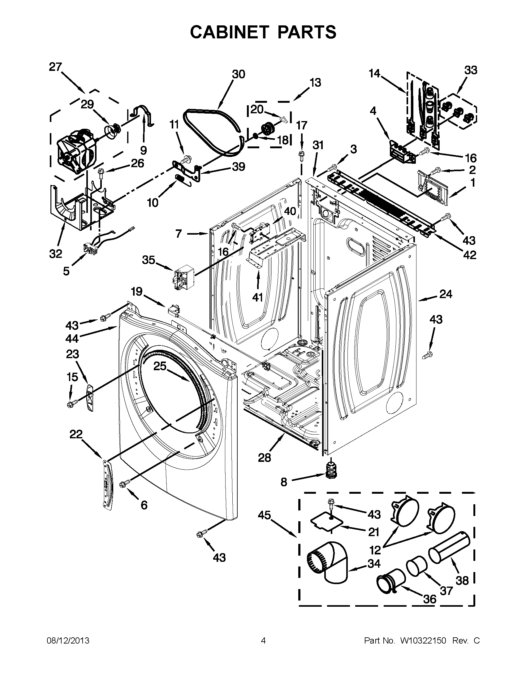 02 - CABINET PARTS