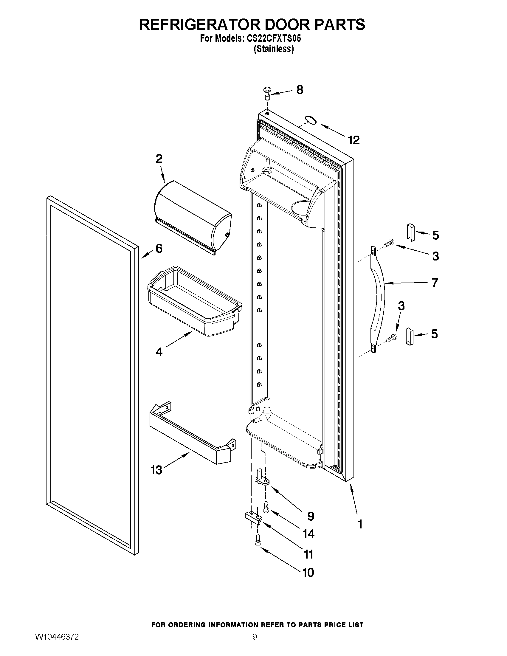06 - REFRIGERATOR DOOR PARTS