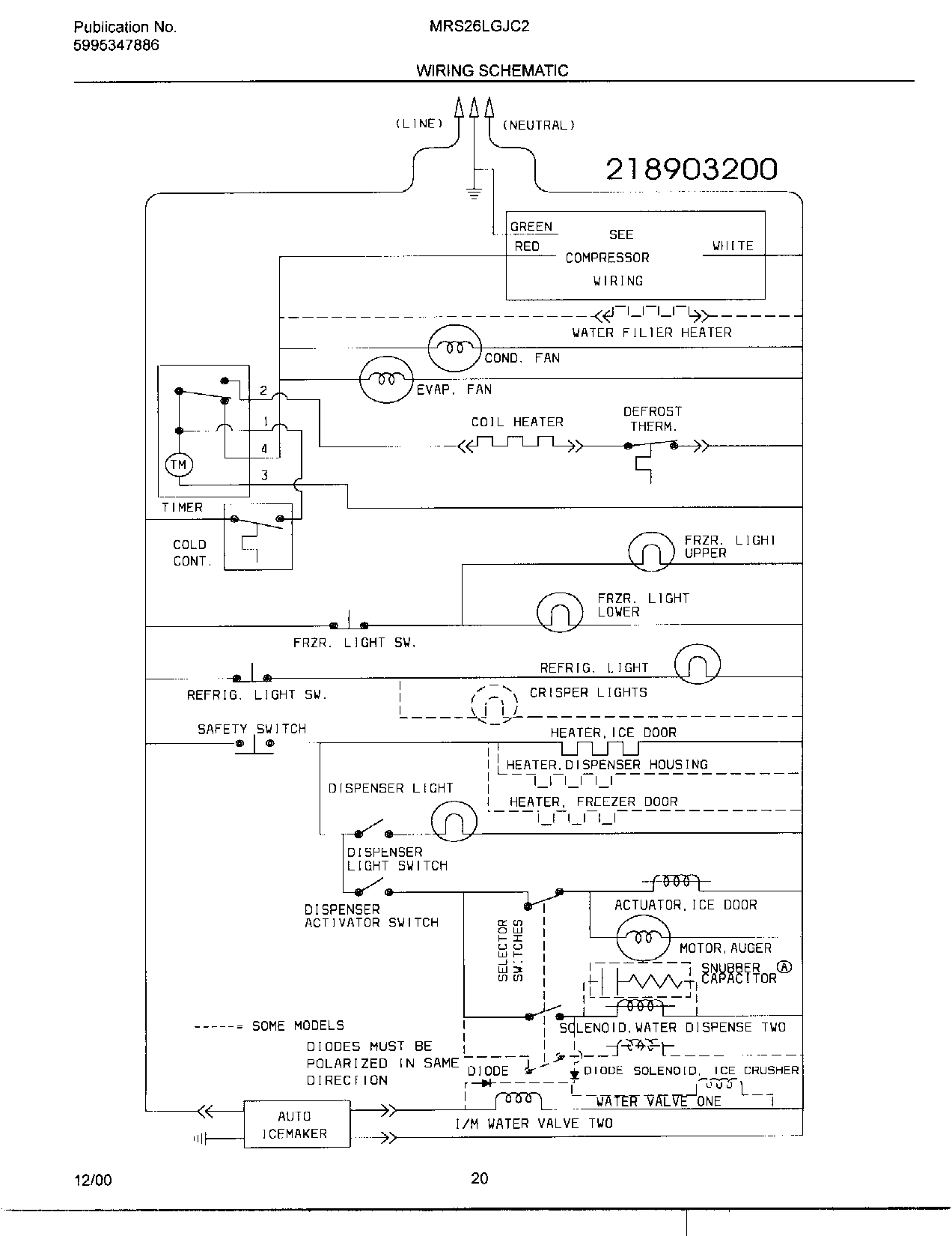 20 - WIRING SCHEMATIC