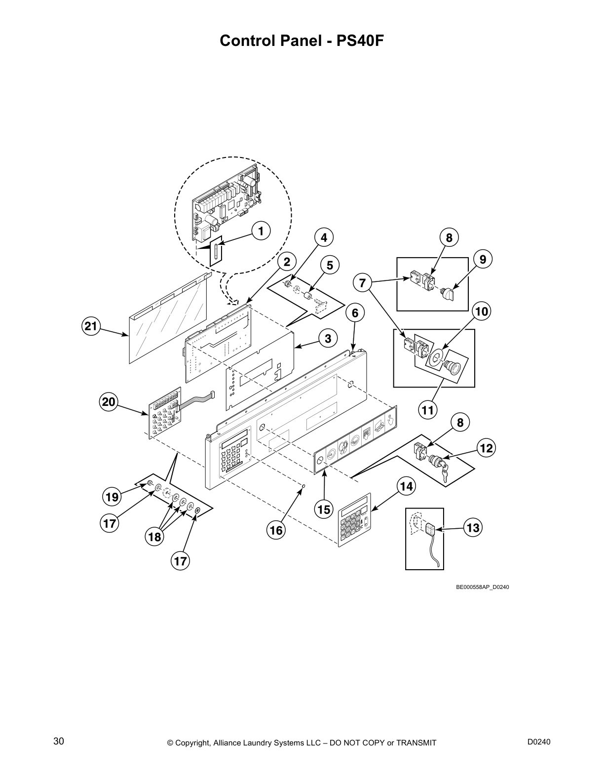 Control Panel - PS40F