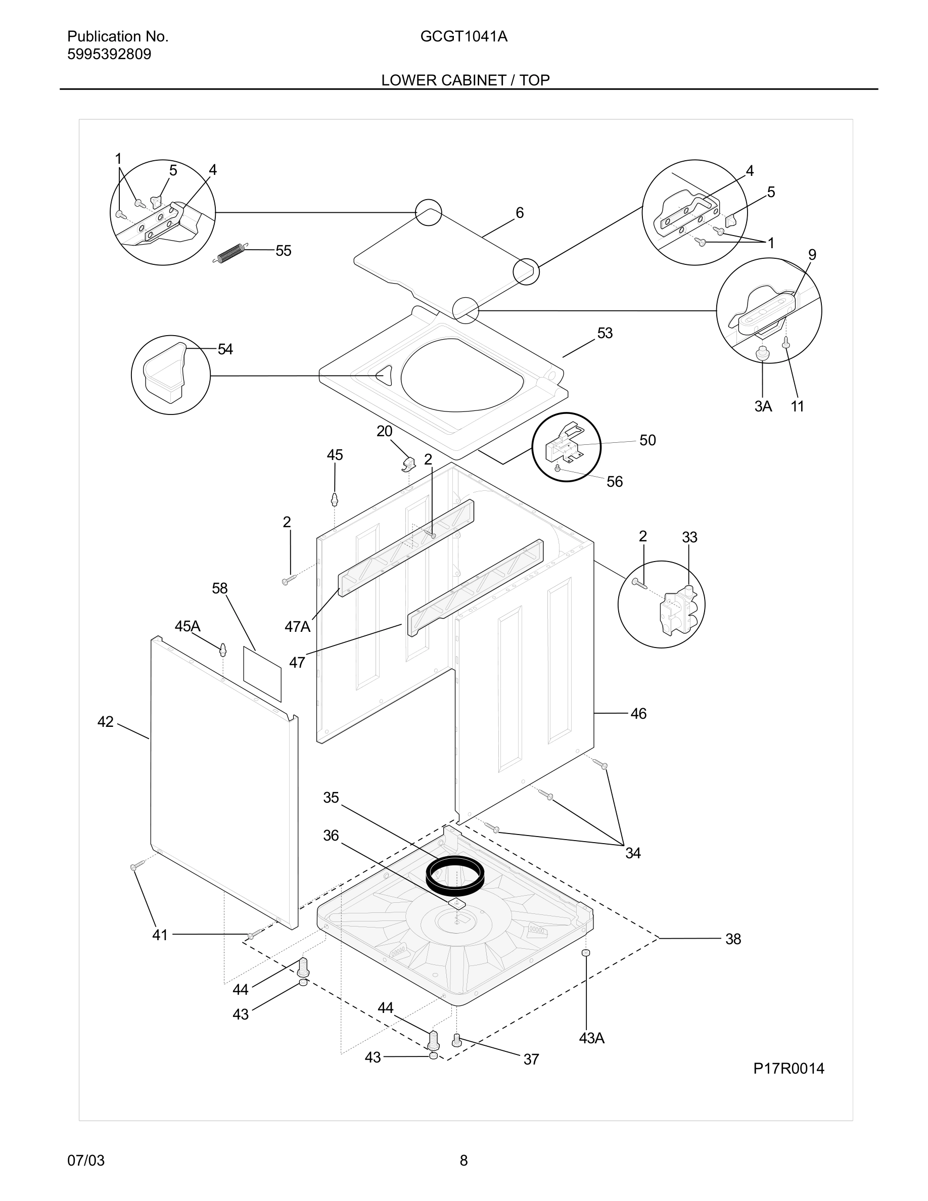 09 - LOWER CABINET / TOP