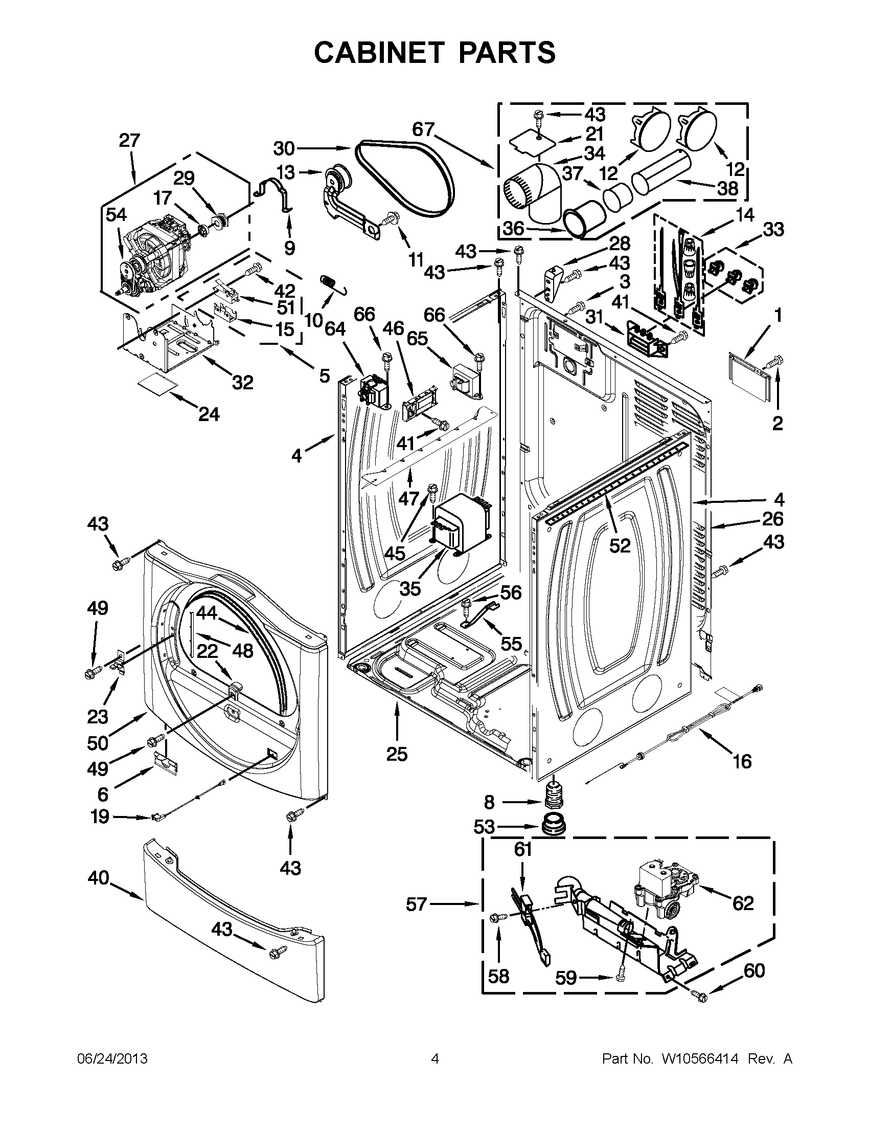 02 - CABINET PARTS