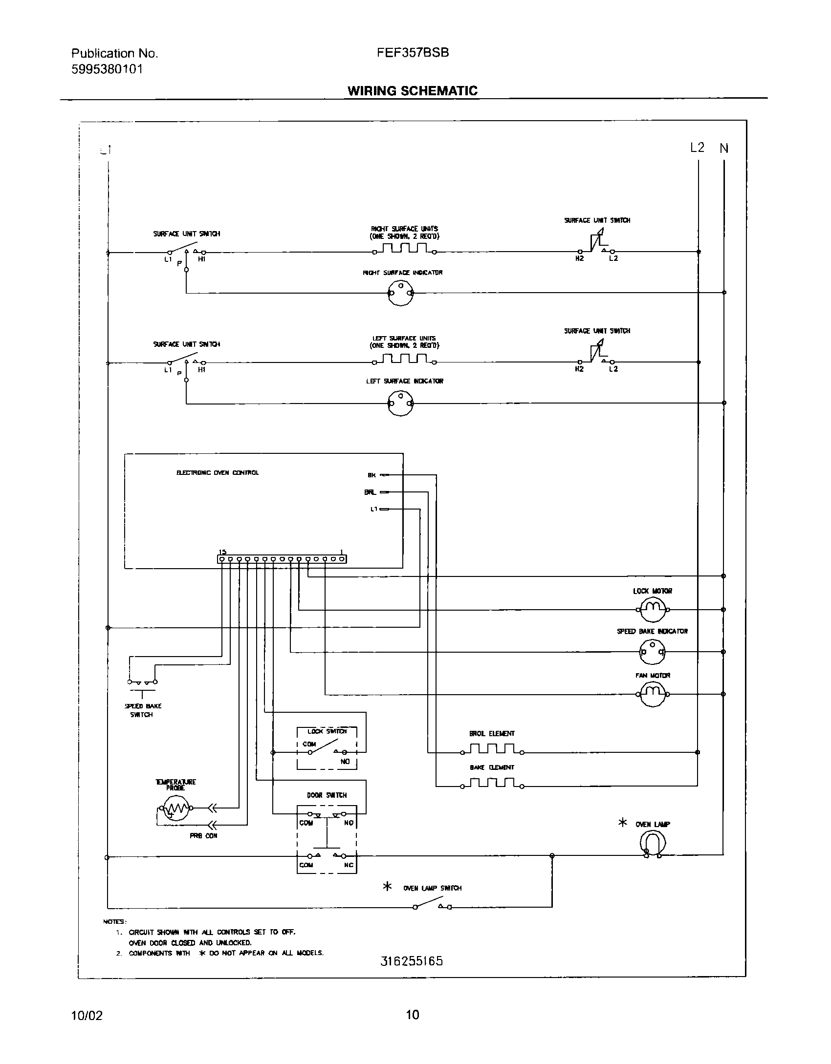 10 - WIRING SCHEMATIC