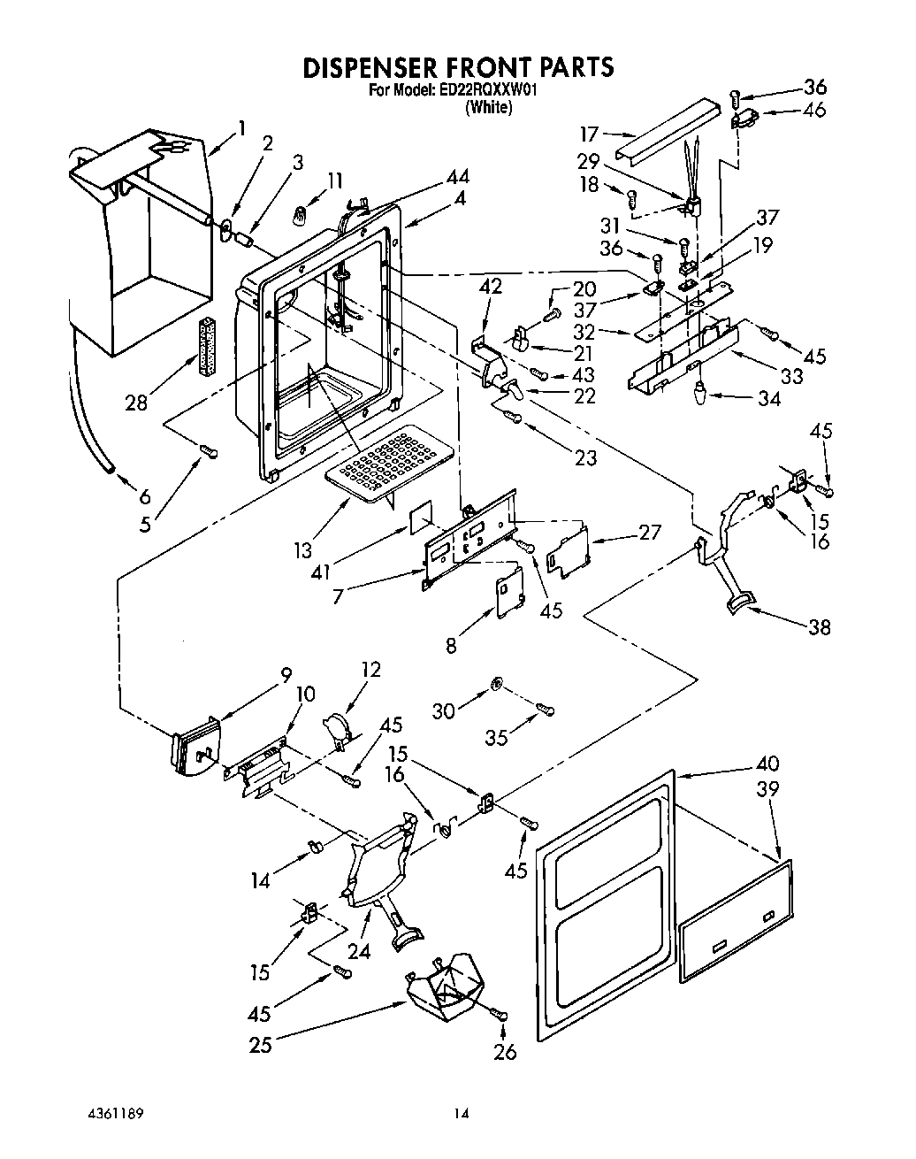09 - DISPENSER FRONT
