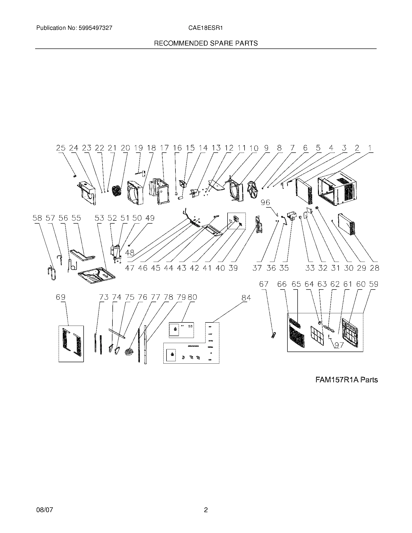 03 - RECOMMENDED SPARE PARTS