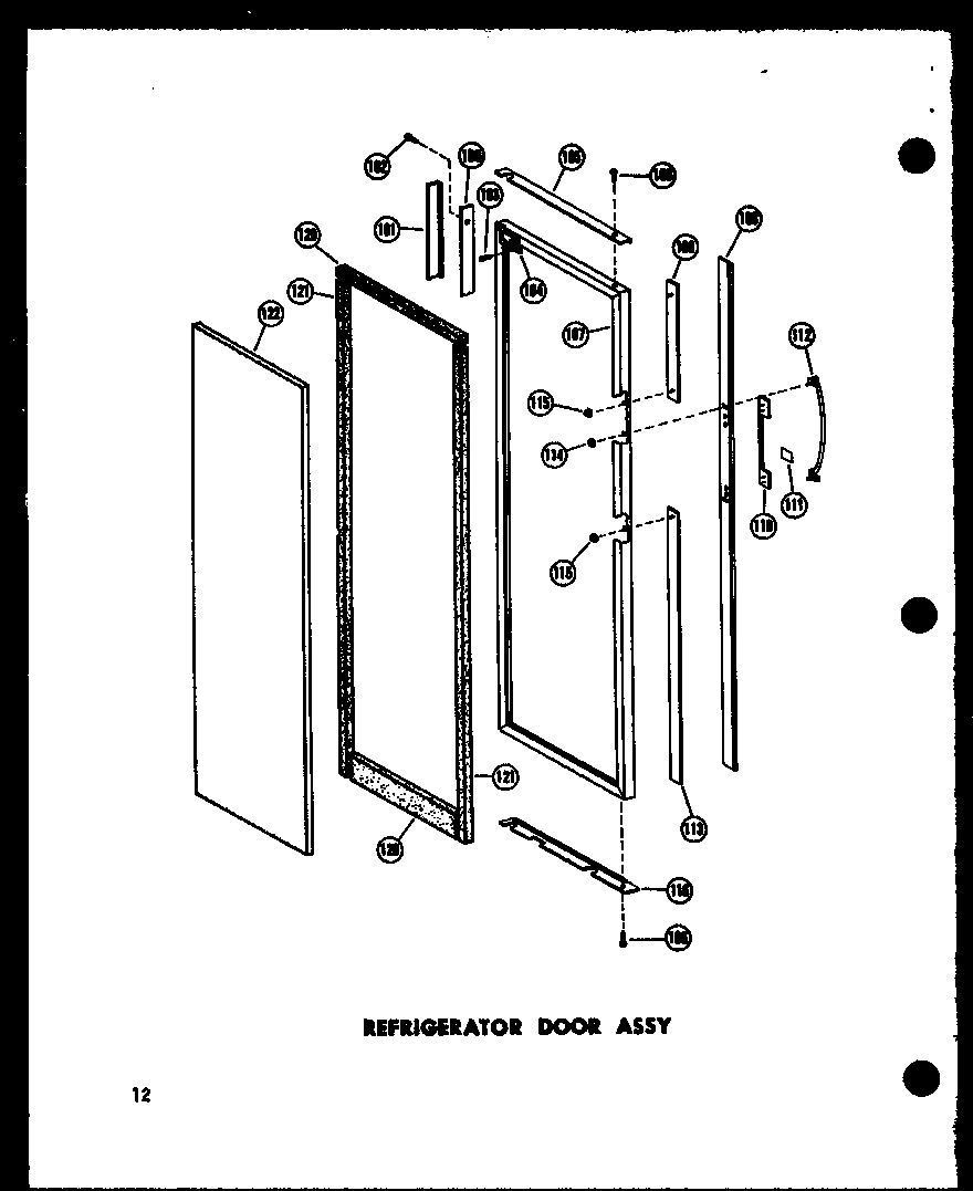 09 - REF DOOR ASSY