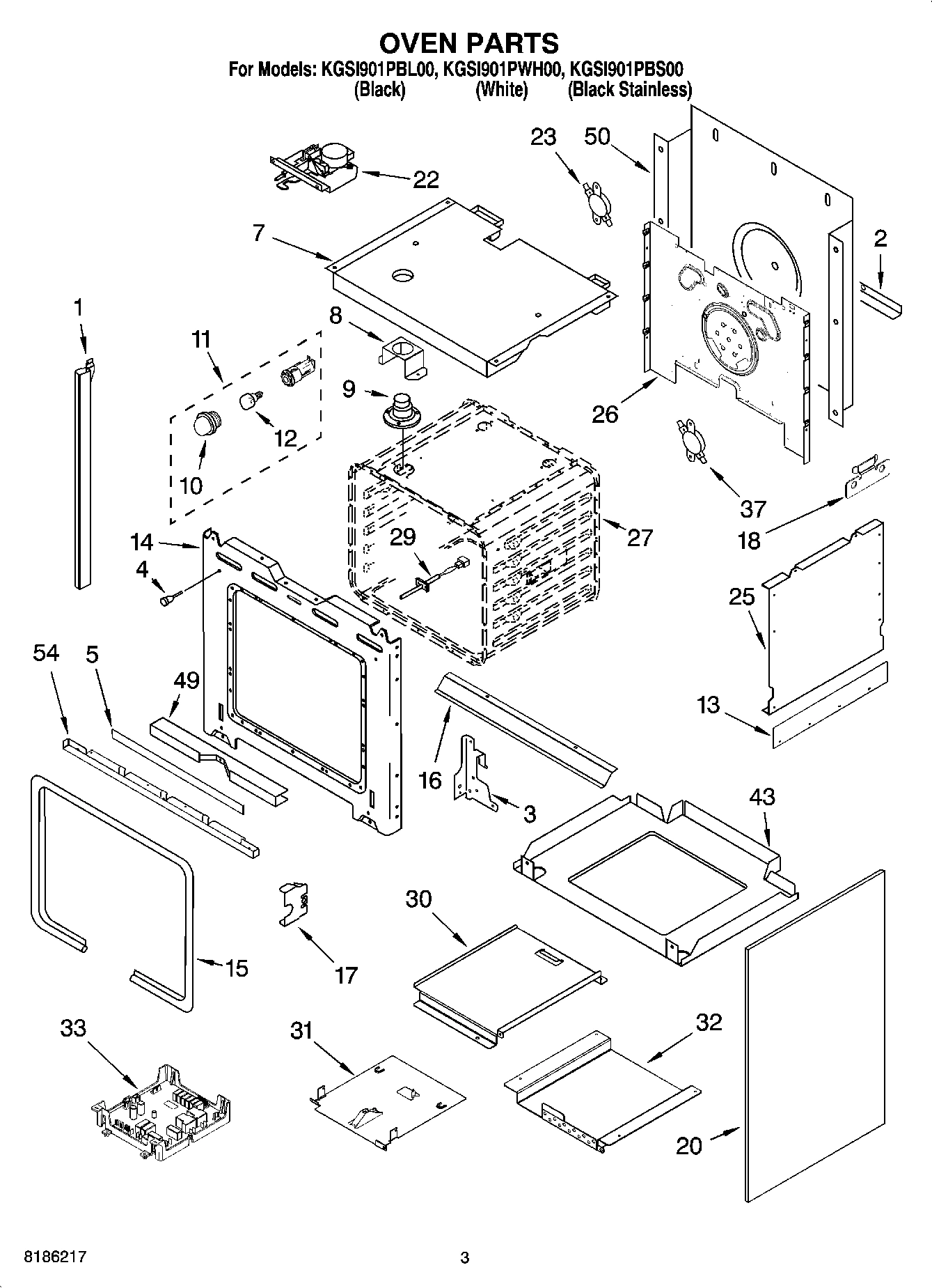 03 - OVEN PARTS