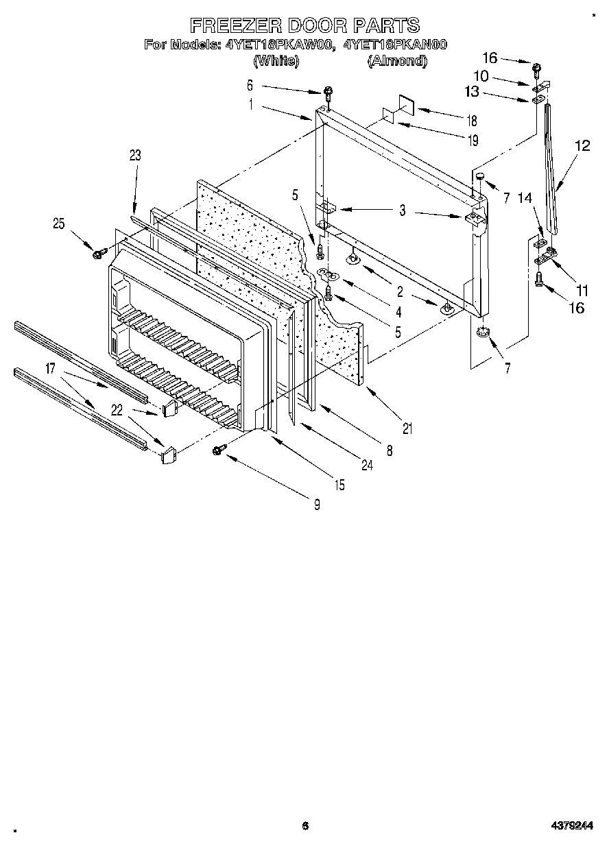 05 - FREEZER DOOR