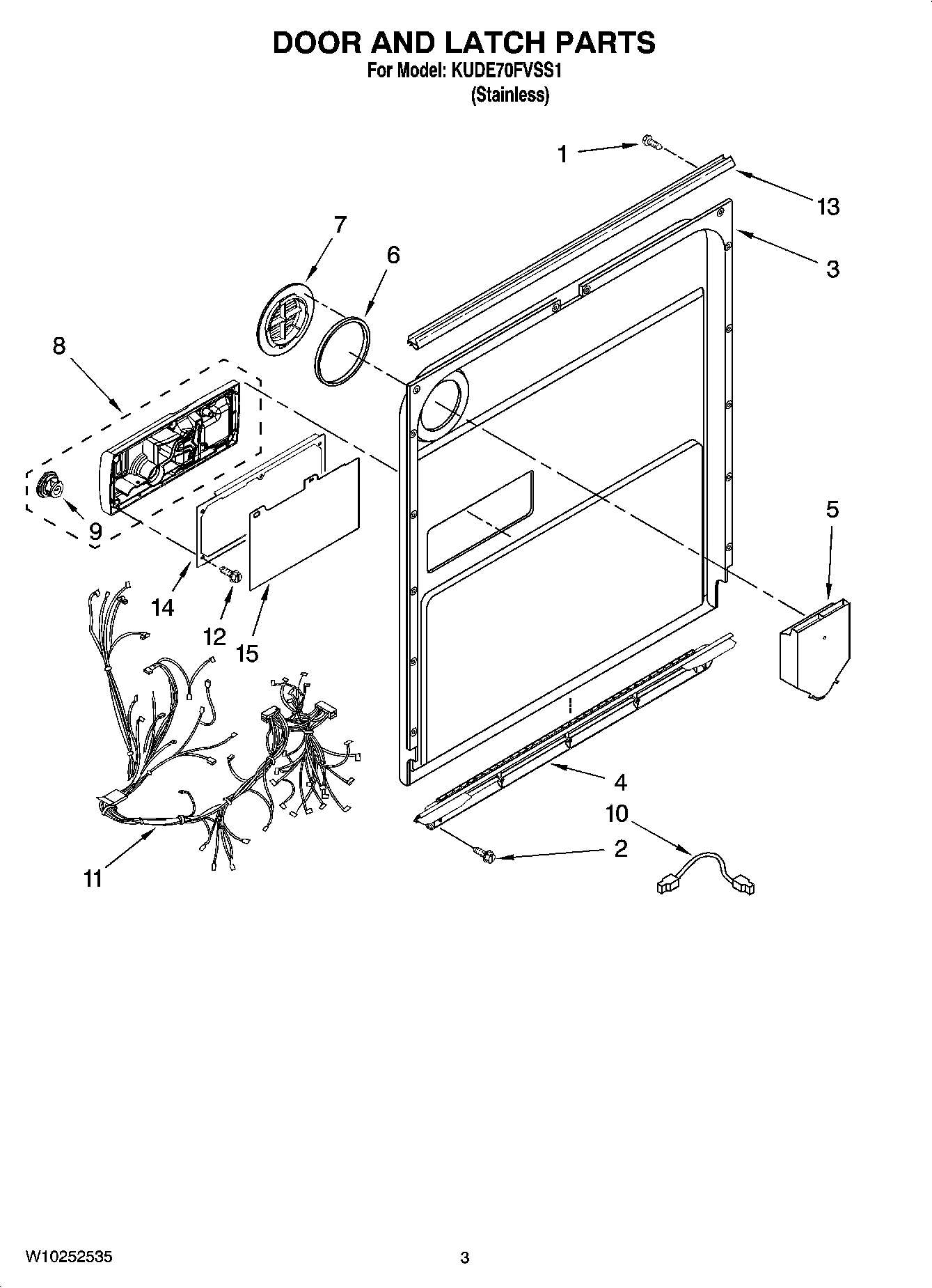 03 - DOOR AND LATCH PARTS
