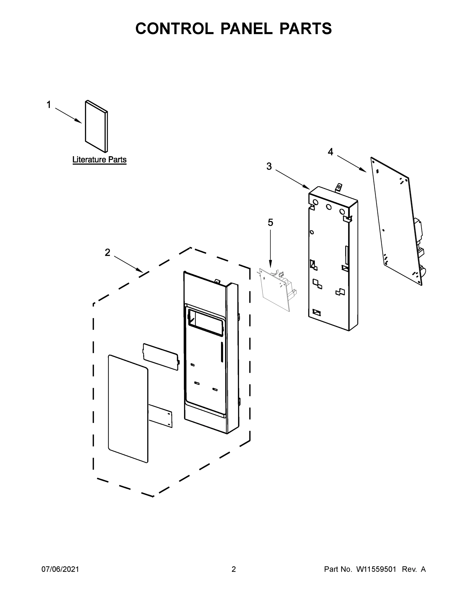 02 - CONTROL PANEL PARTS