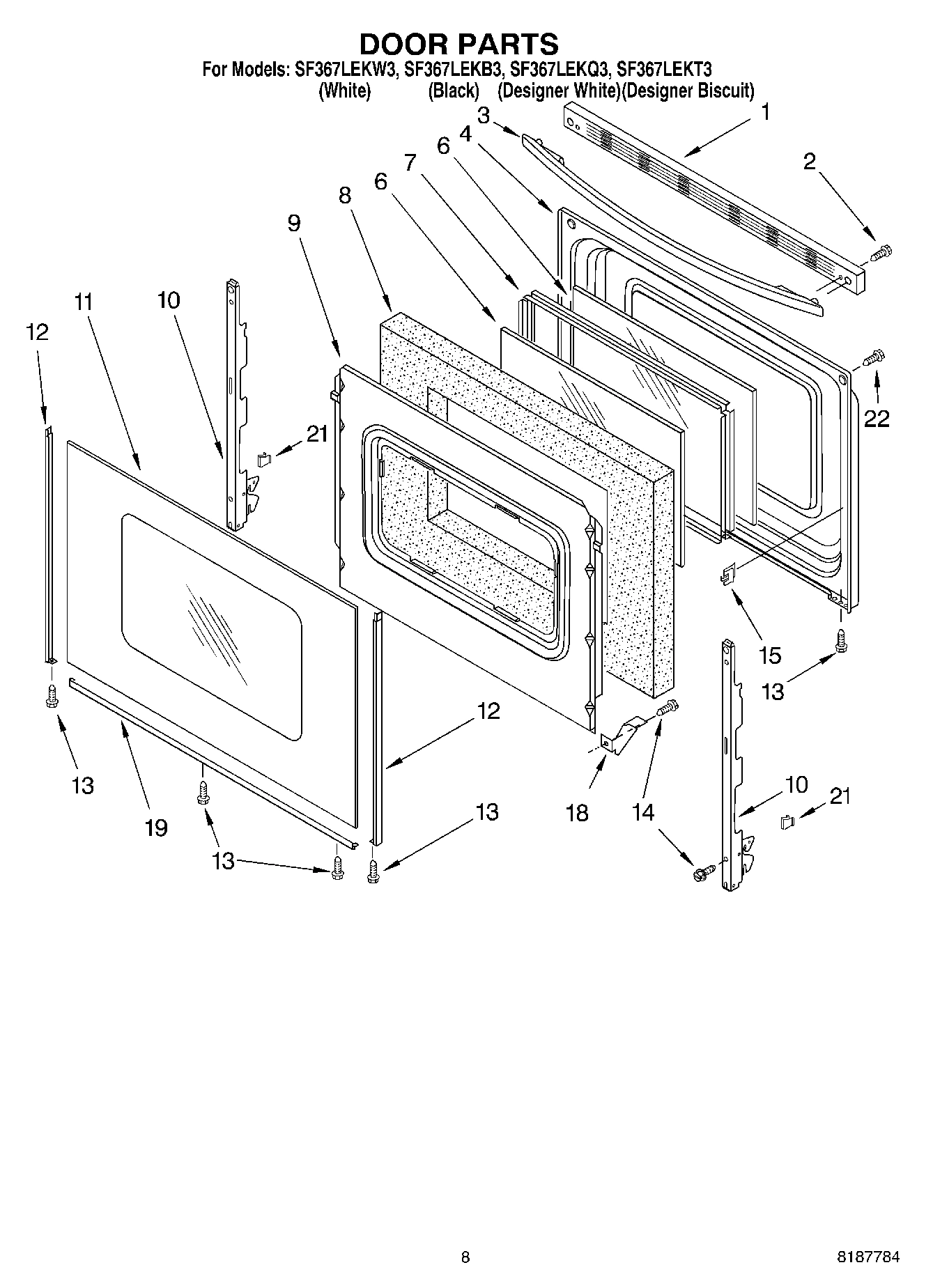 06 - DOOR PARTS, MISCELLANEOUS PARTS