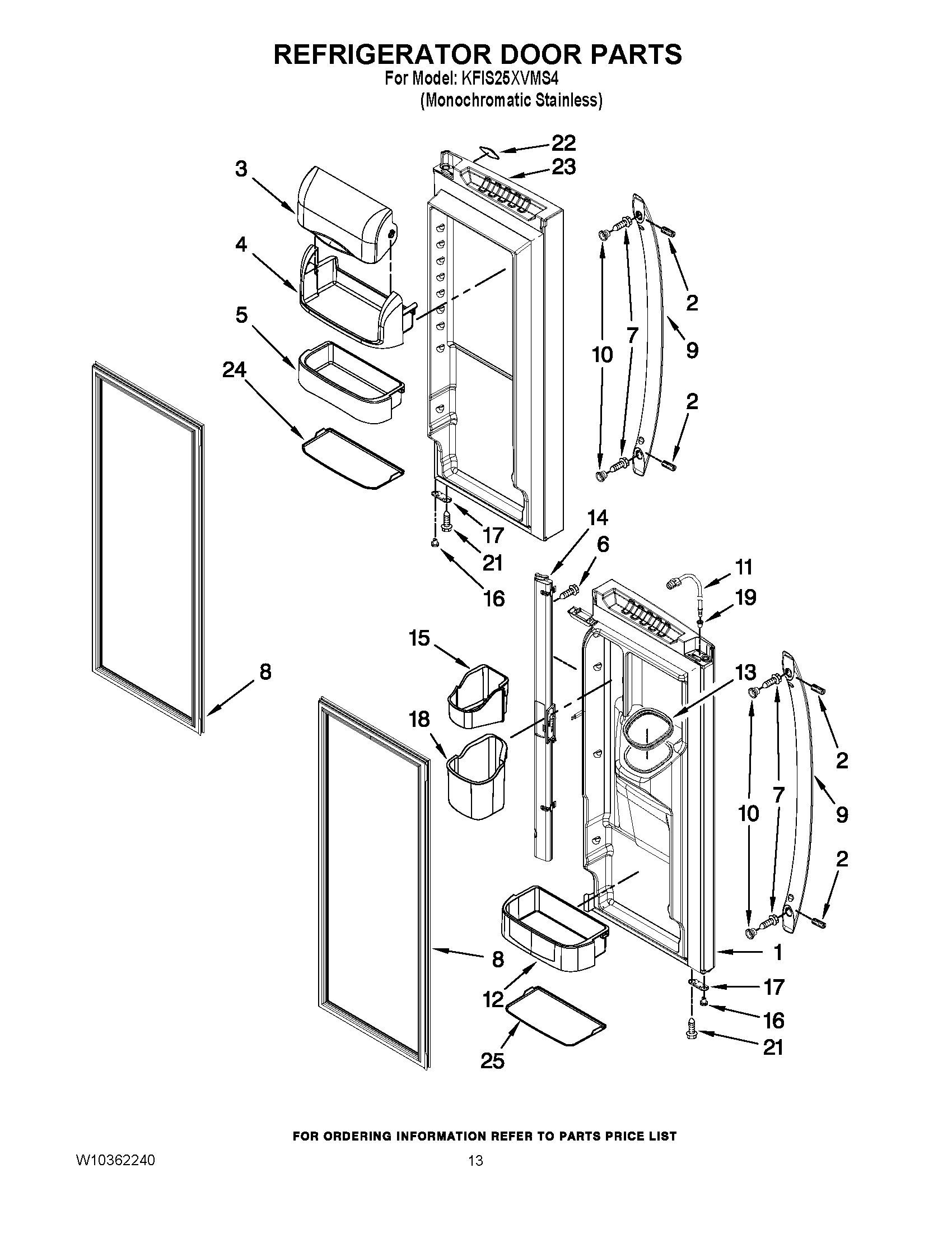 07 - REFRIGERATOR DOOR PARTS