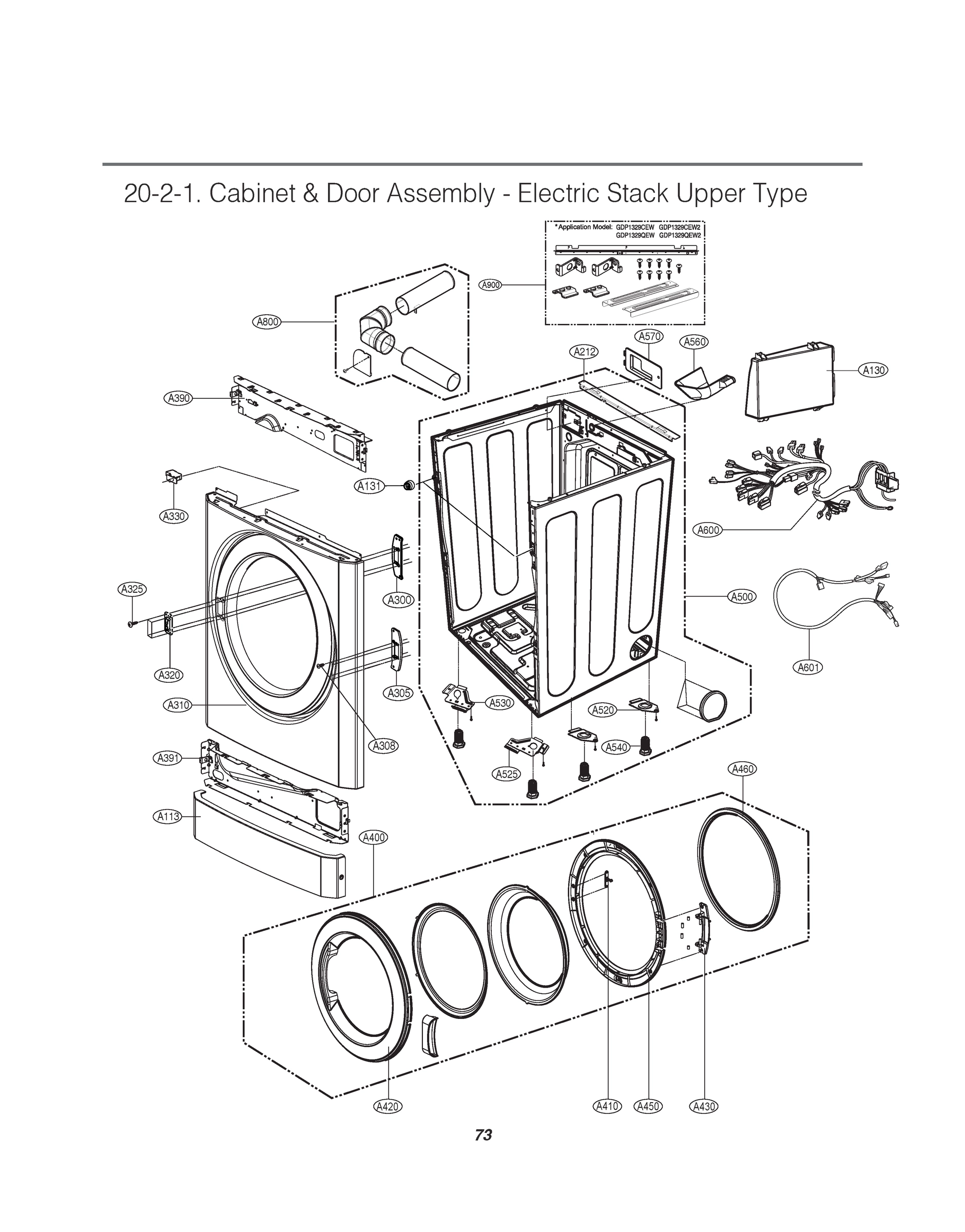 CABINET & DOOR ASSEMBLY