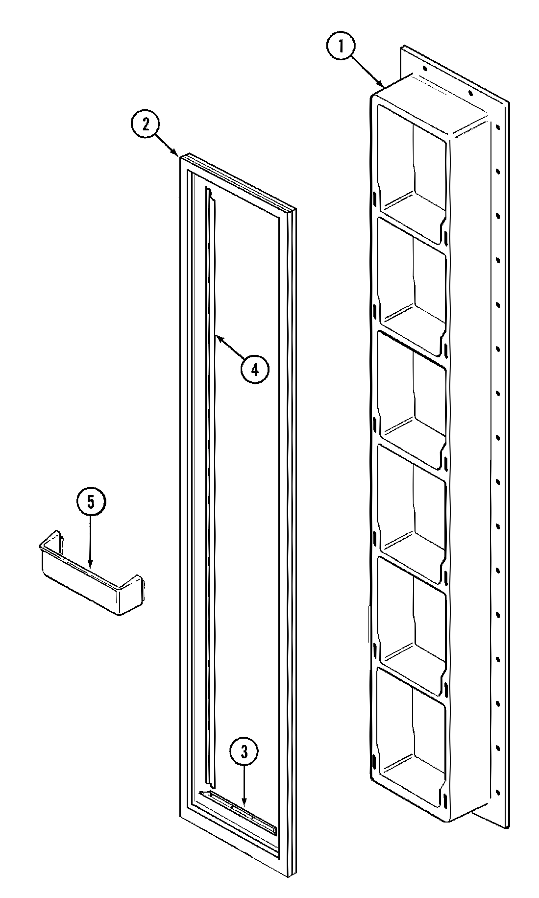 02 - FREEZER INNER DOOR
