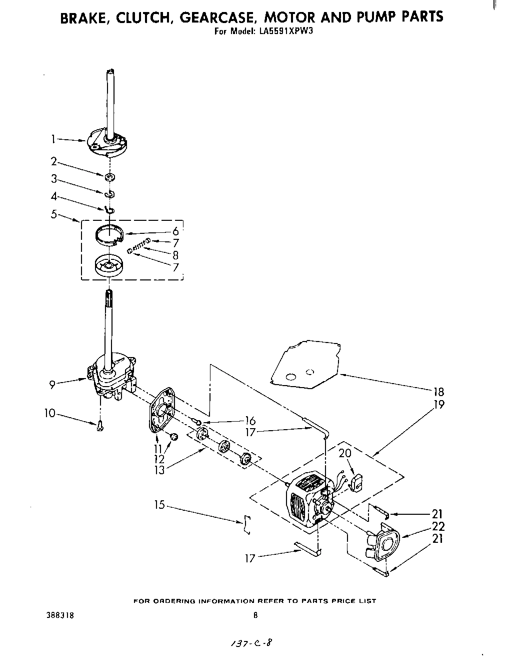 06 - BRAKE, CLUTCH, GEARCASE, MOTOR AND PUMP