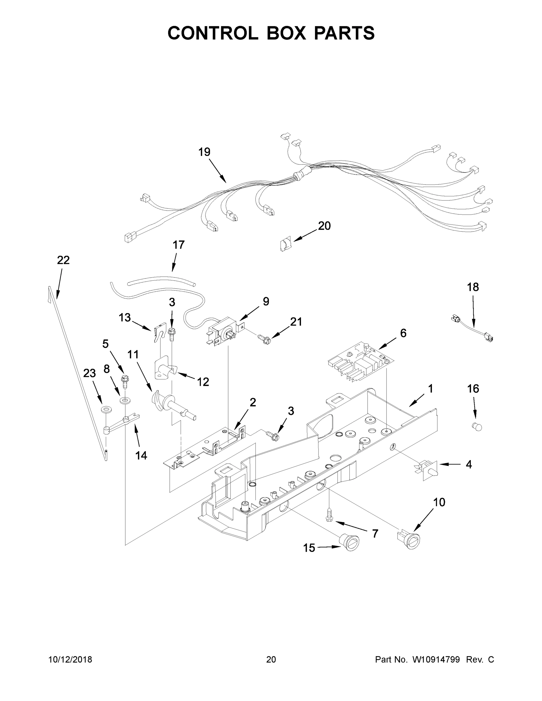 11 - CONTROL BOX PARTS