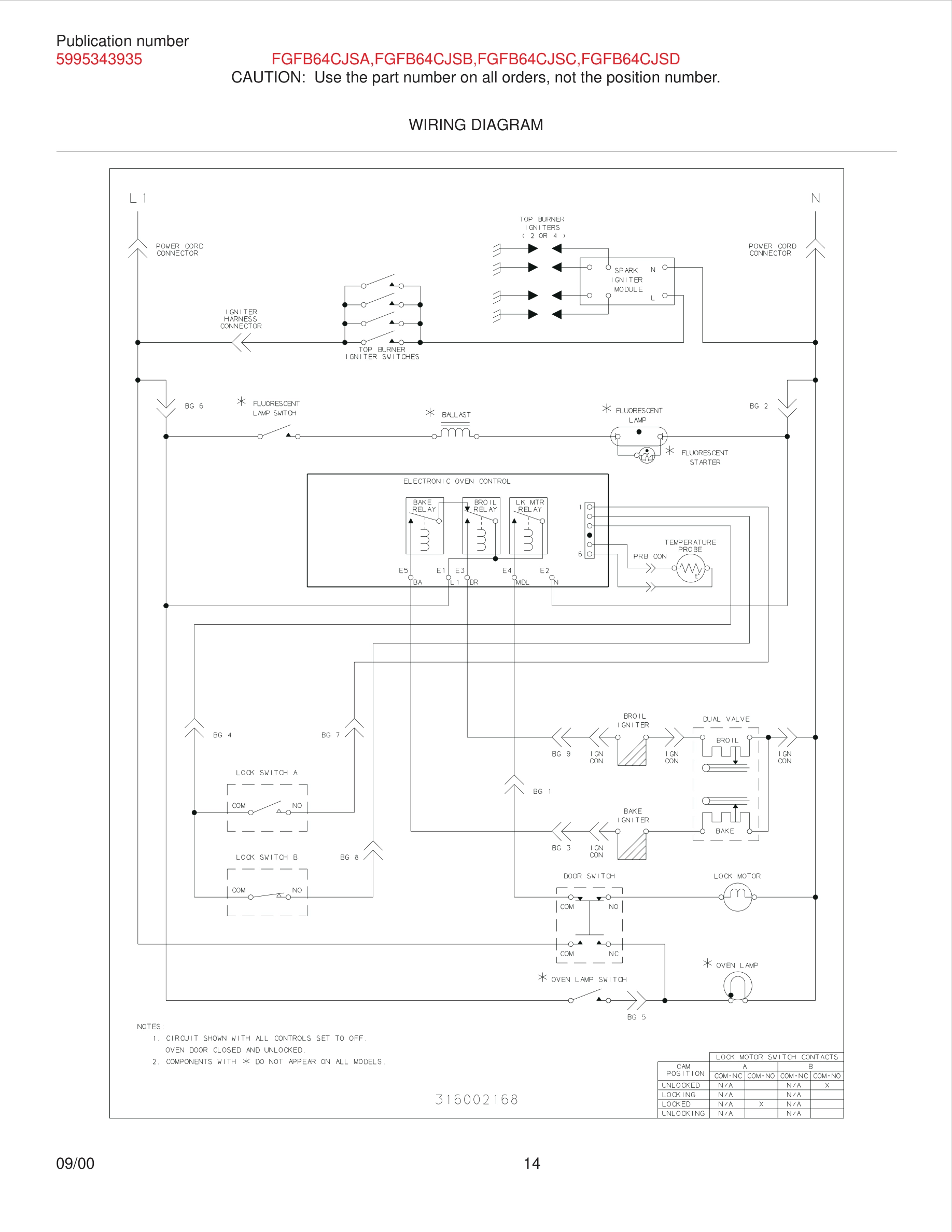 14 - WIRING DIAGRAM