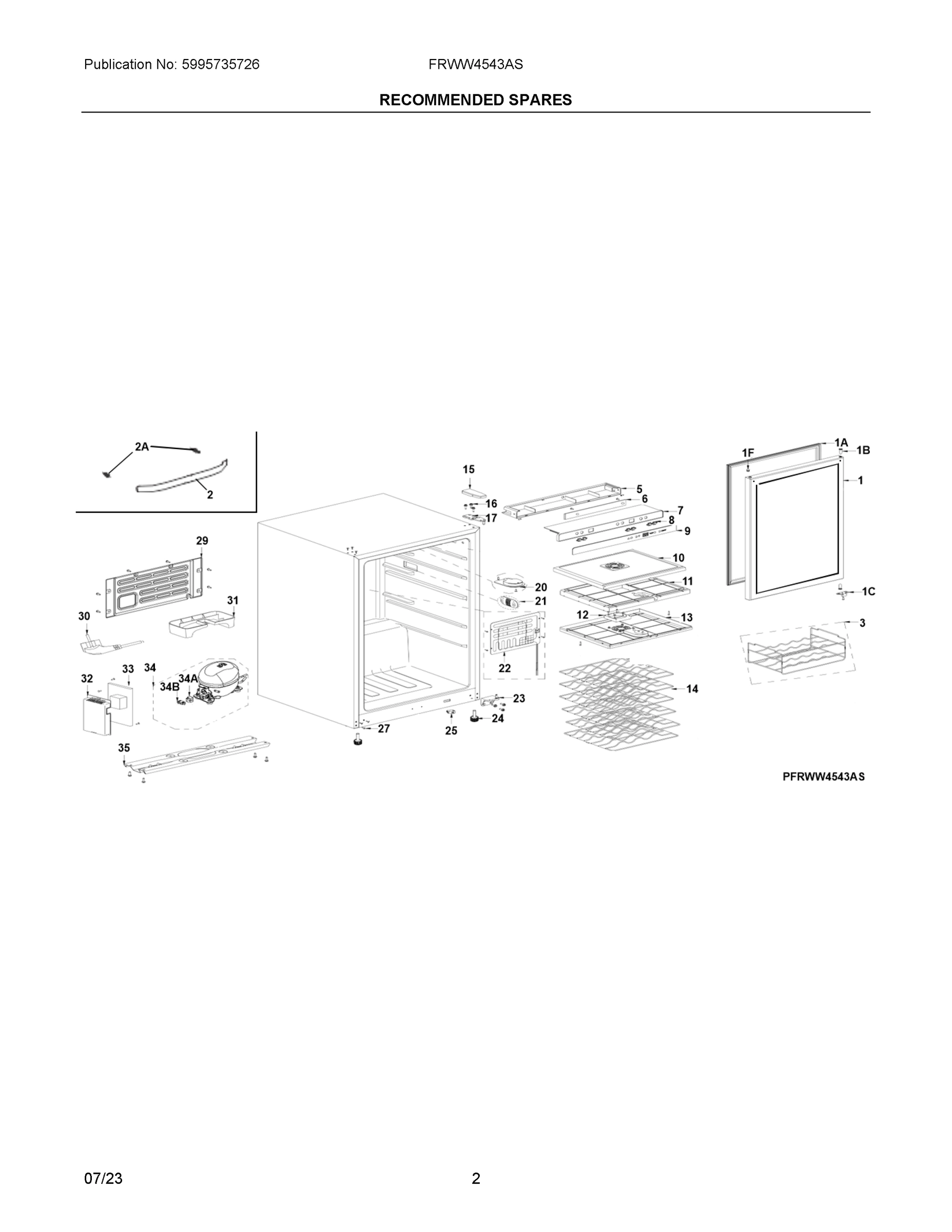 02 - RECOMMENDED SPARES