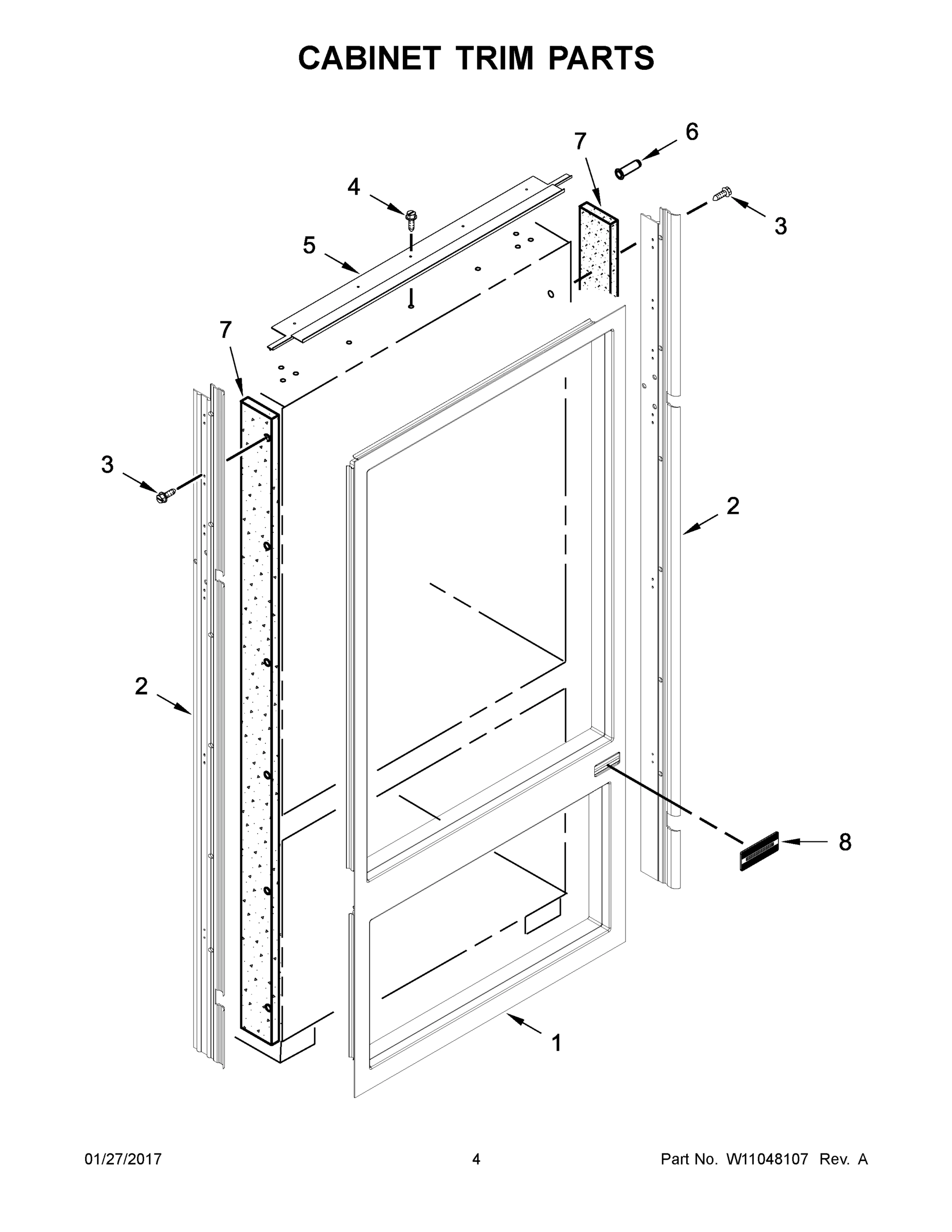 03 - CABINET TRIM PARTS