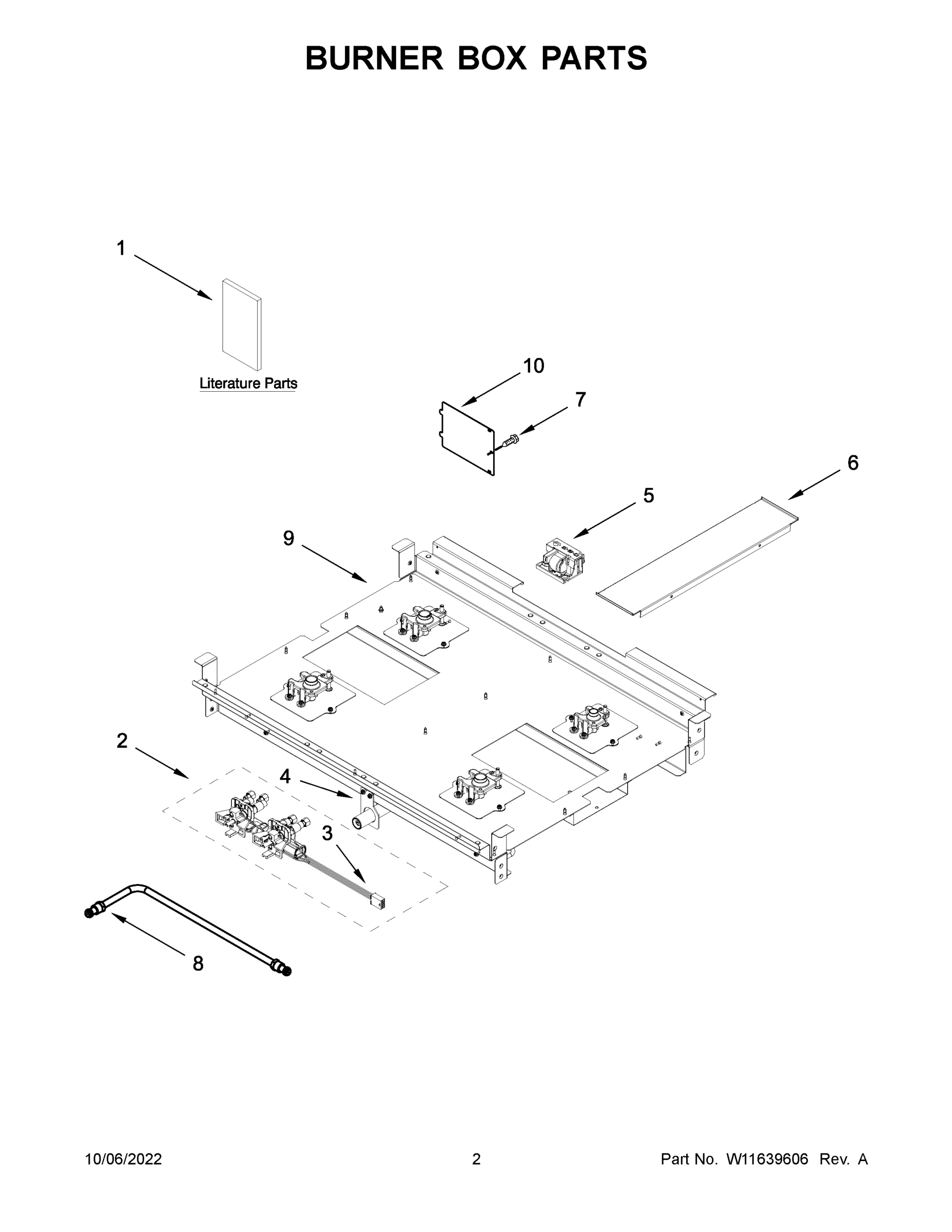 02 - BURNER BOX PARTS