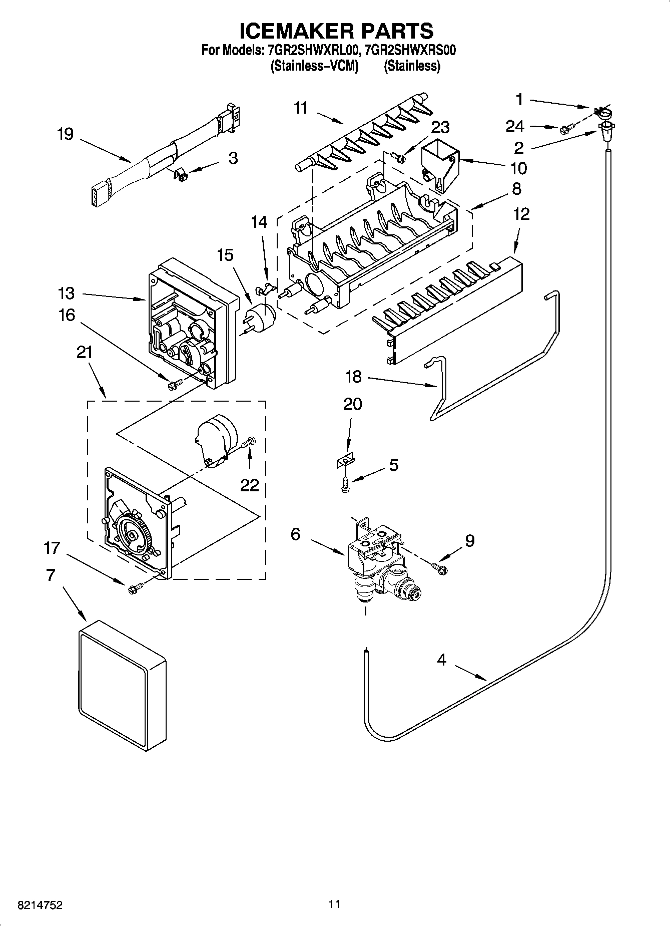 06 - ICEMAKER PARTS
