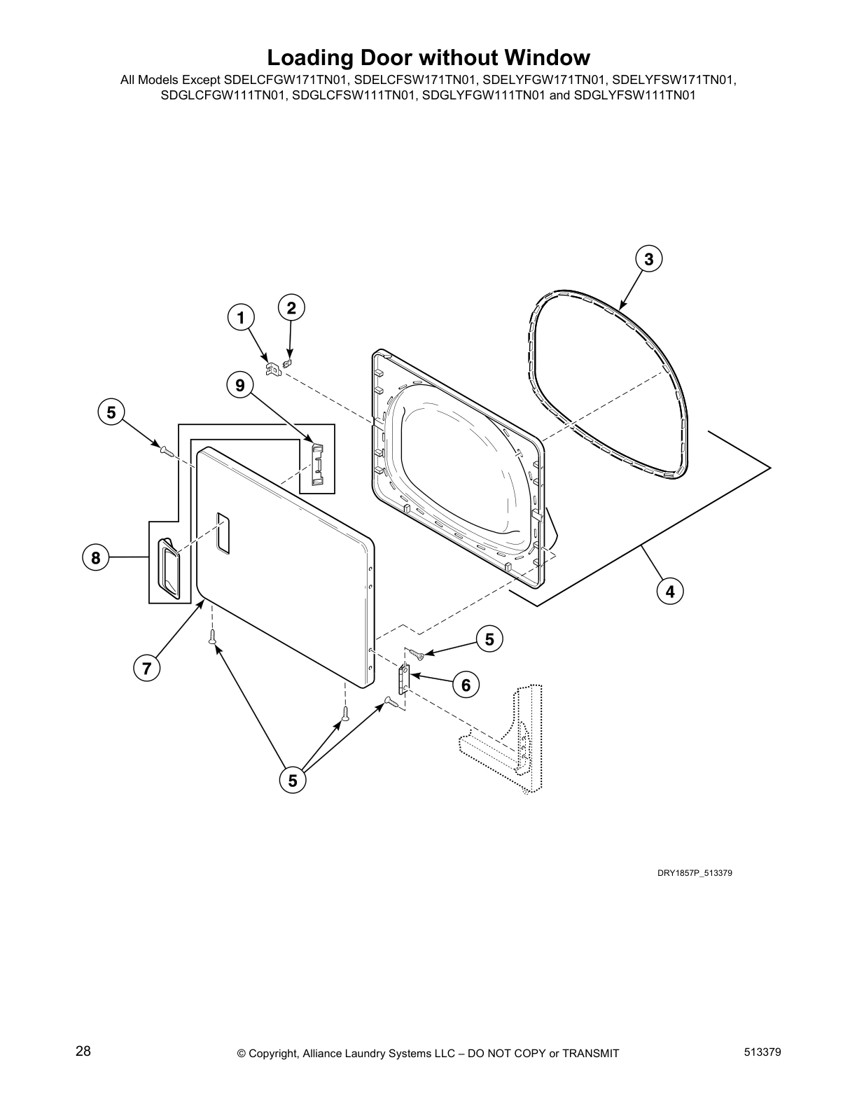 Loading Door without Window
