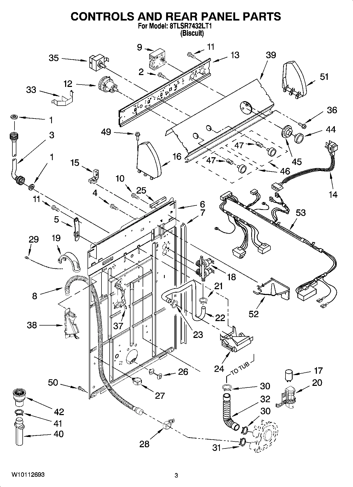 02 - CONTROLS AND REAR PANEL PARTS