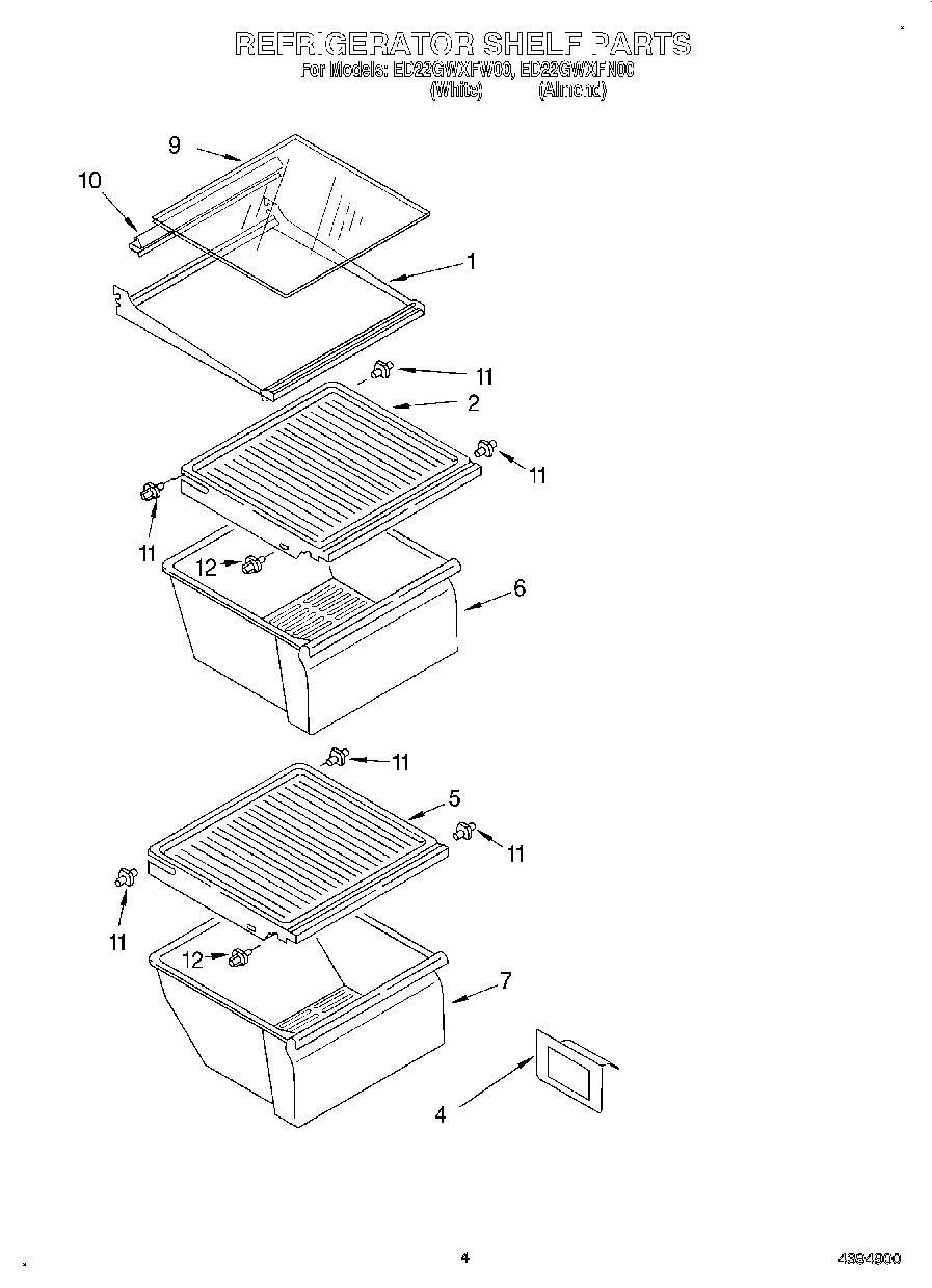 03 - REFRIGERATOR SHELF