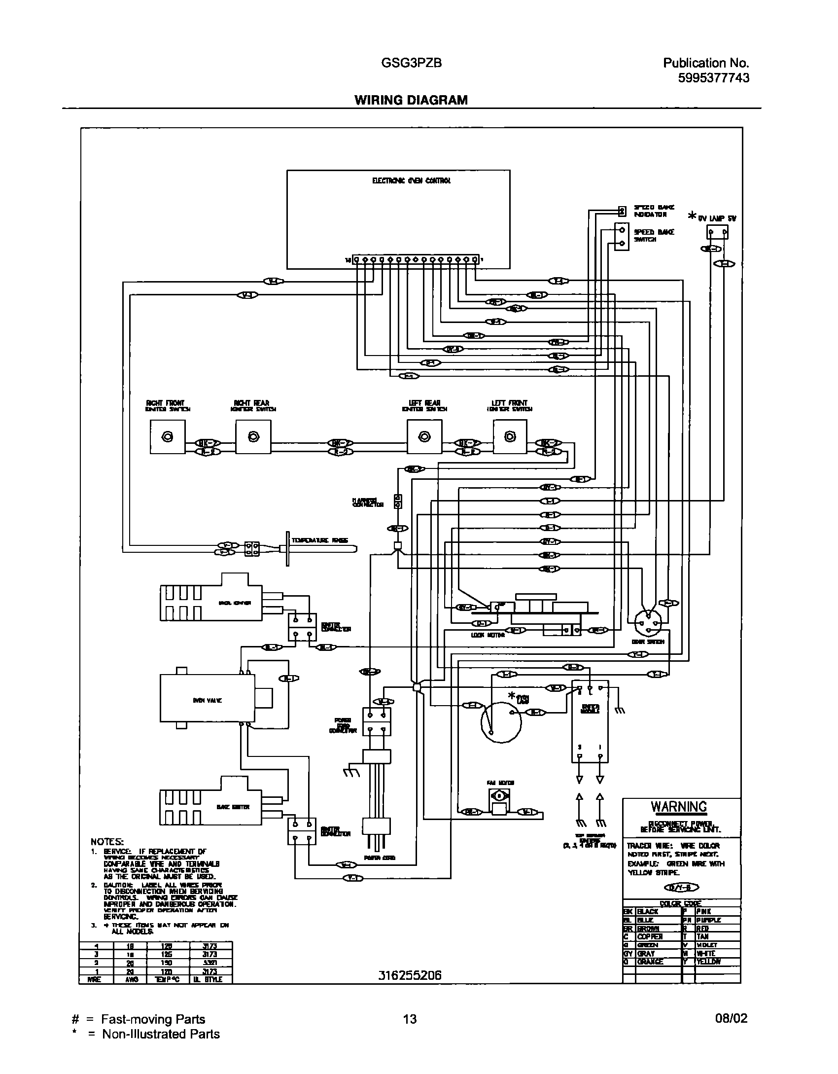 13 - WIRING DIAGRAM