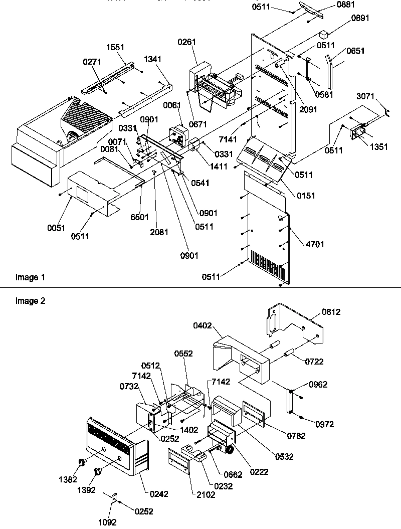 08 - ICE MAKER/CONTROL ASSY