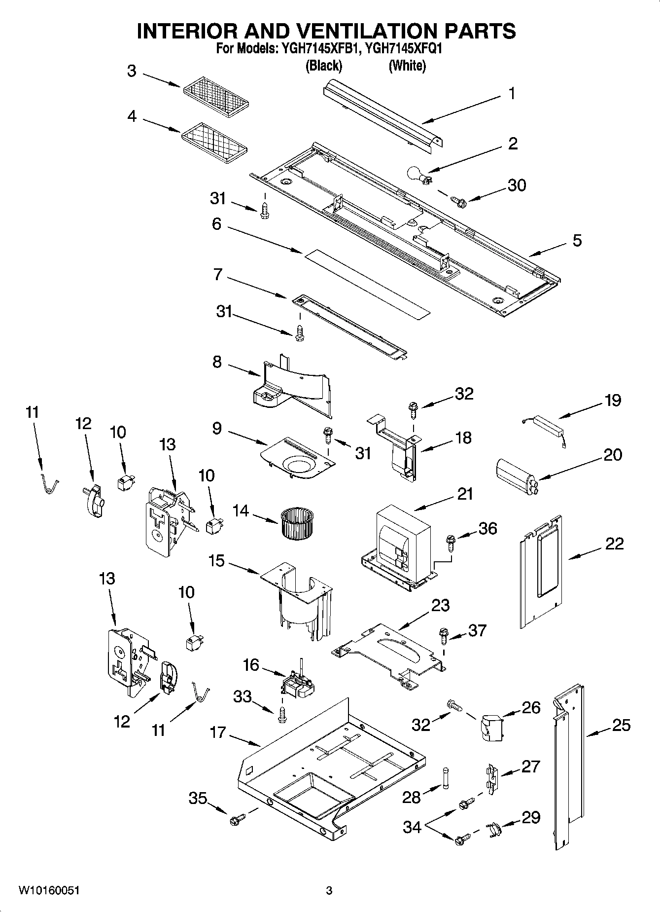 03 - INTERIOR AND VENTILATION PARTS