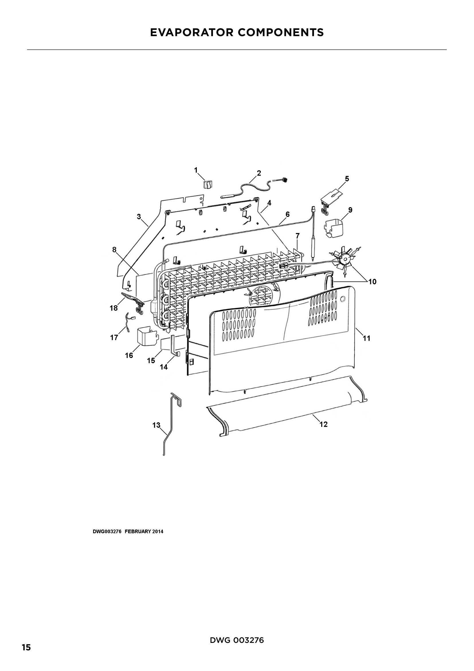 EVAPORATOR COMPONENTS