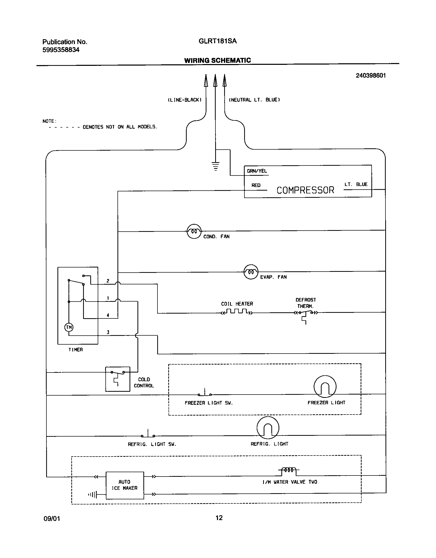 12 - WIRING SCHEMATIC