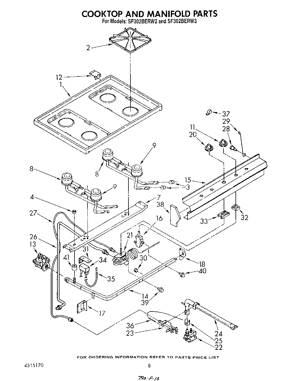 06 - COOKTOP AND MANIFOLD , LITERATURE AND OPTIONAL