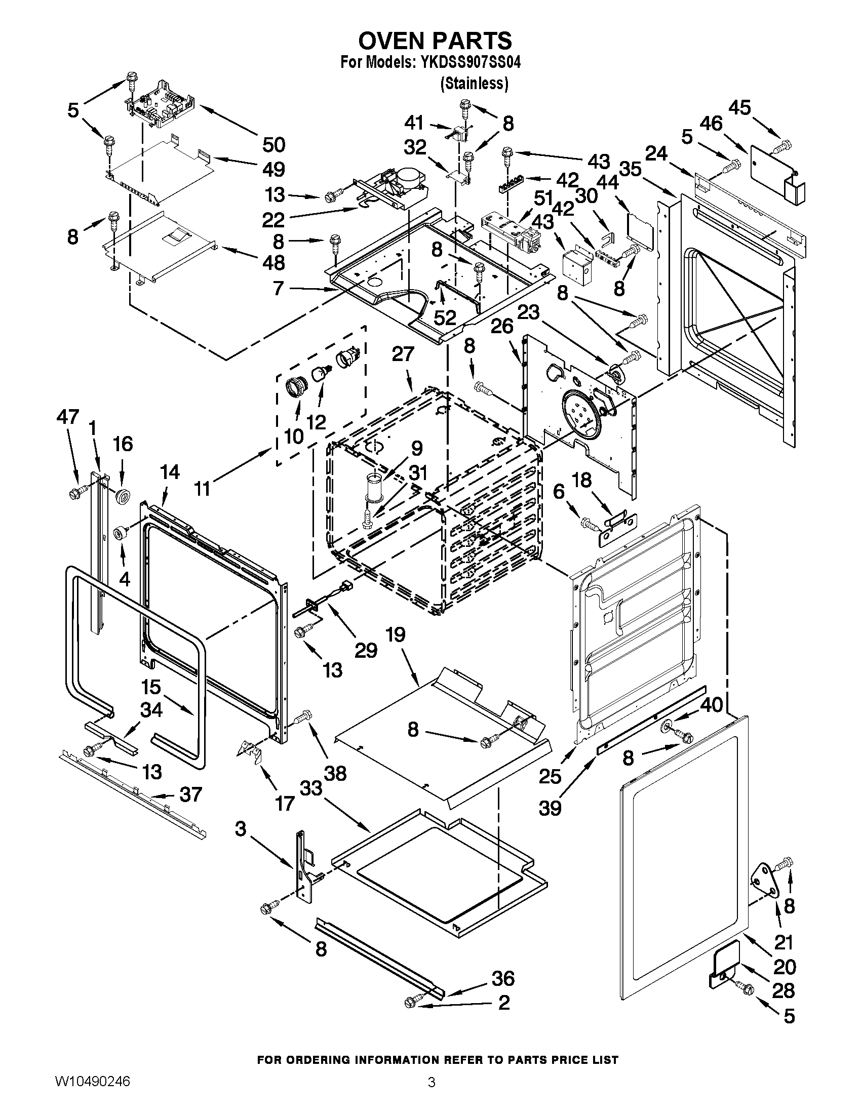 02 - OVEN PARTS