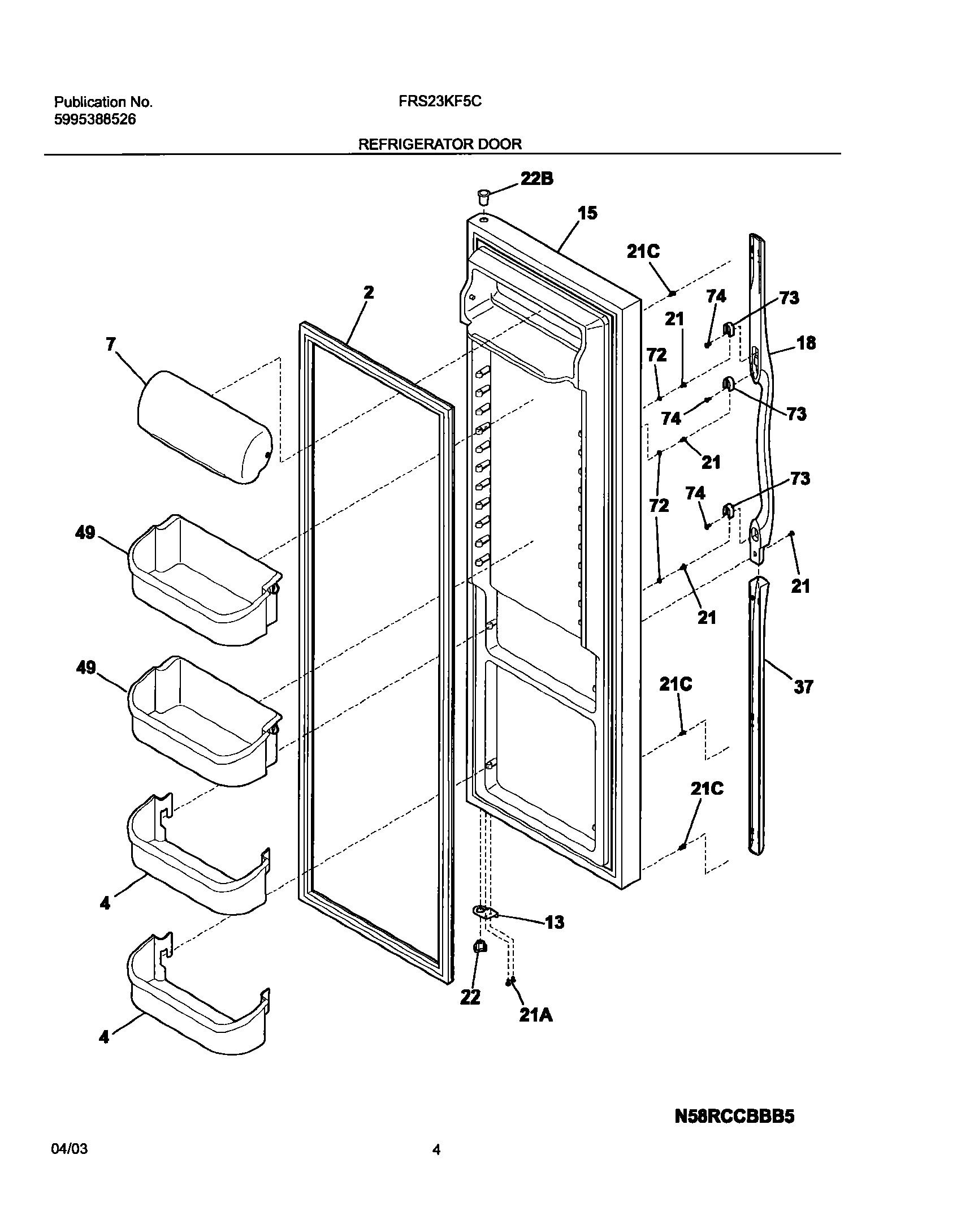 05 - REFRIGERATOR DOOR
